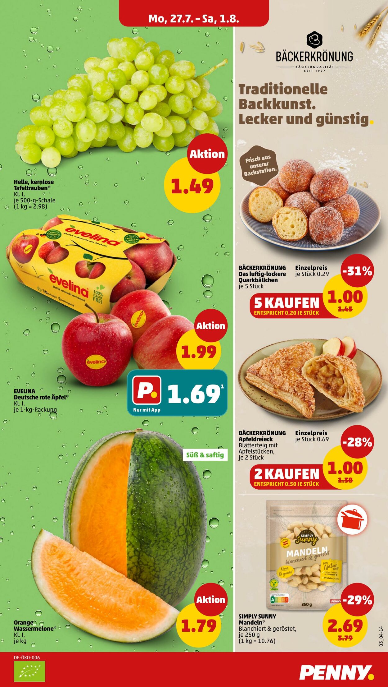 Prospekt Penny 20.07.2026 - 25.07.2026
