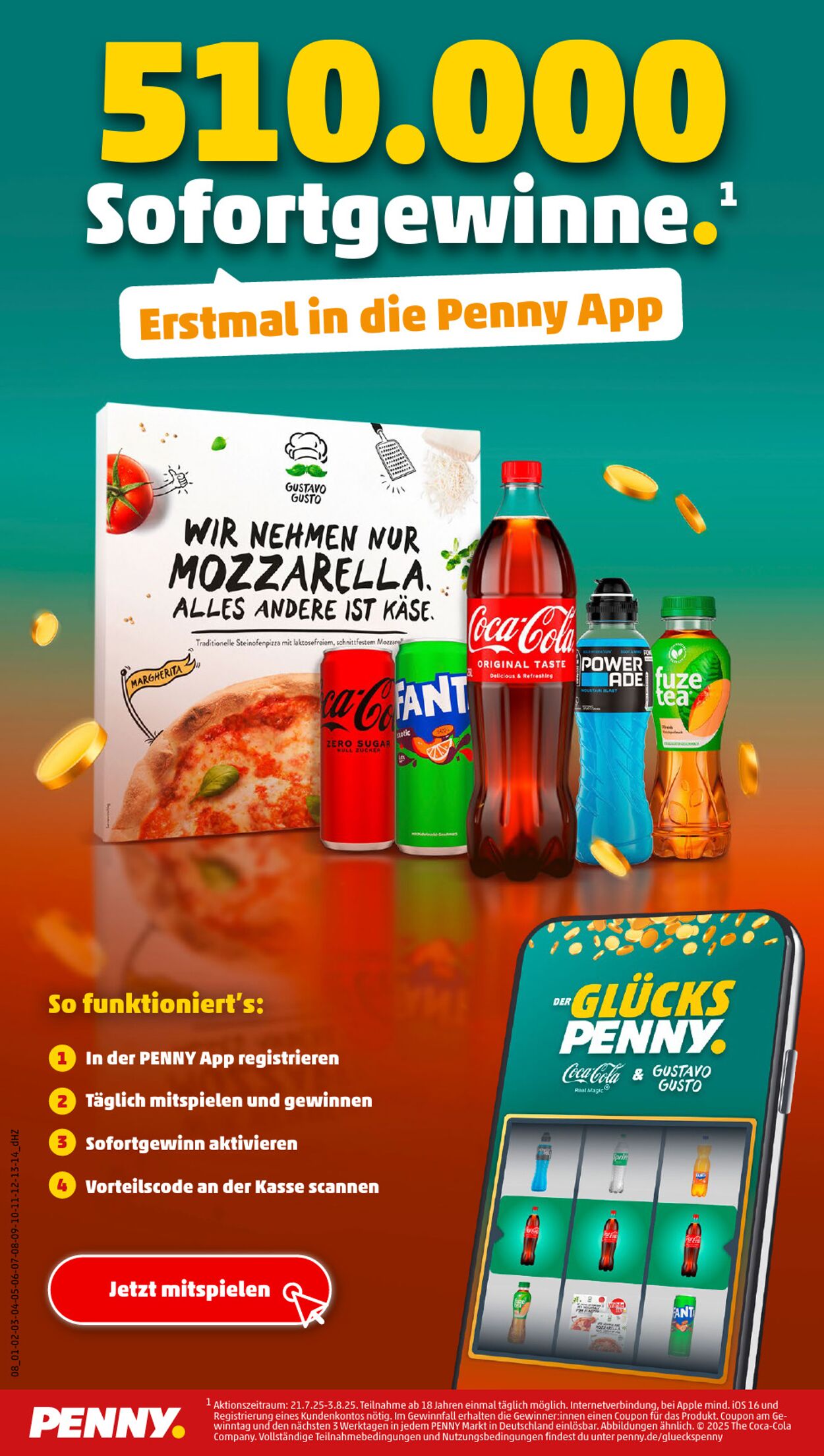 Prospekt Penny 21.07.2025 - 26.07.2025