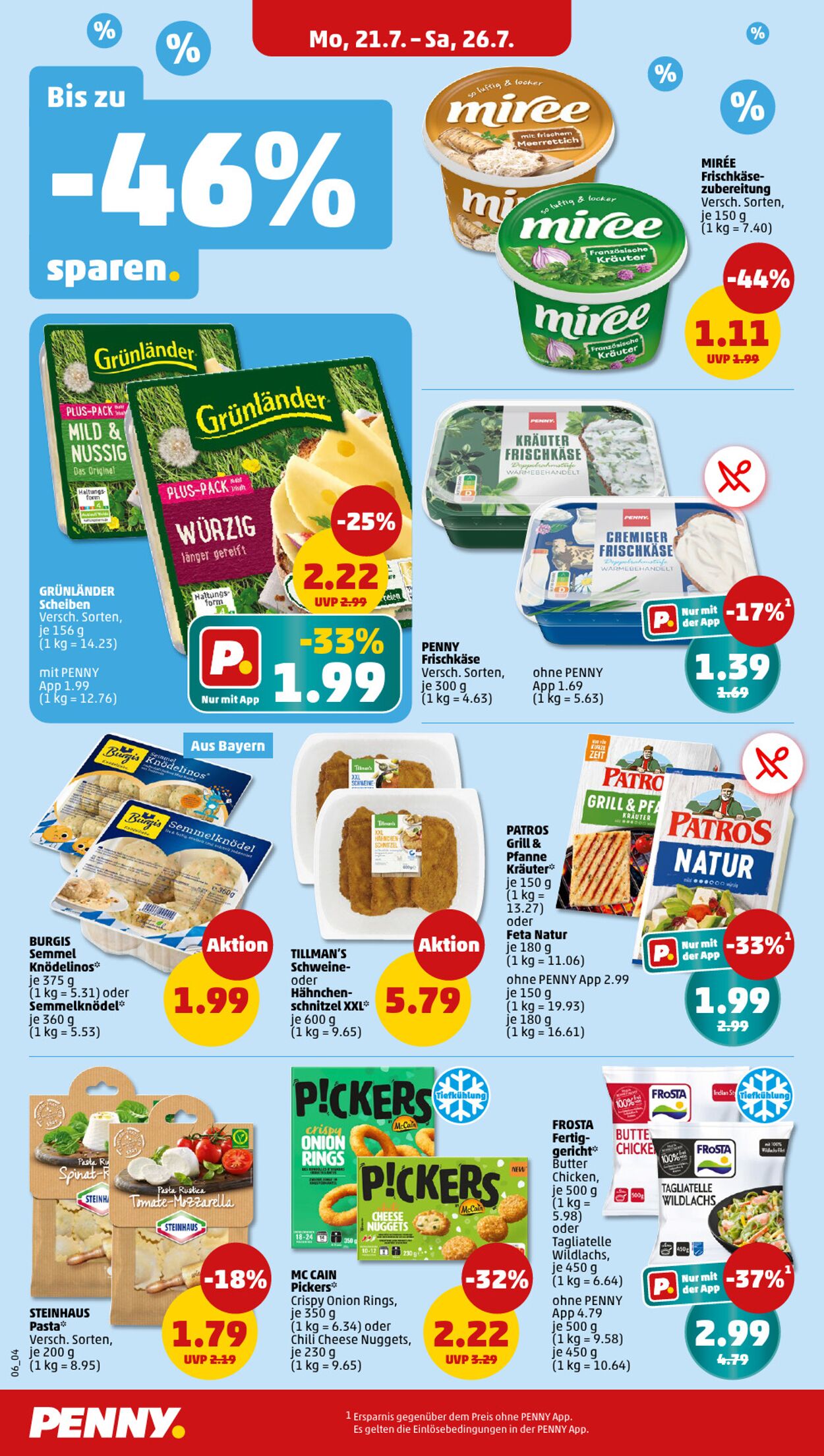 Prospekt Penny 21.07.2025 - 26.07.2025