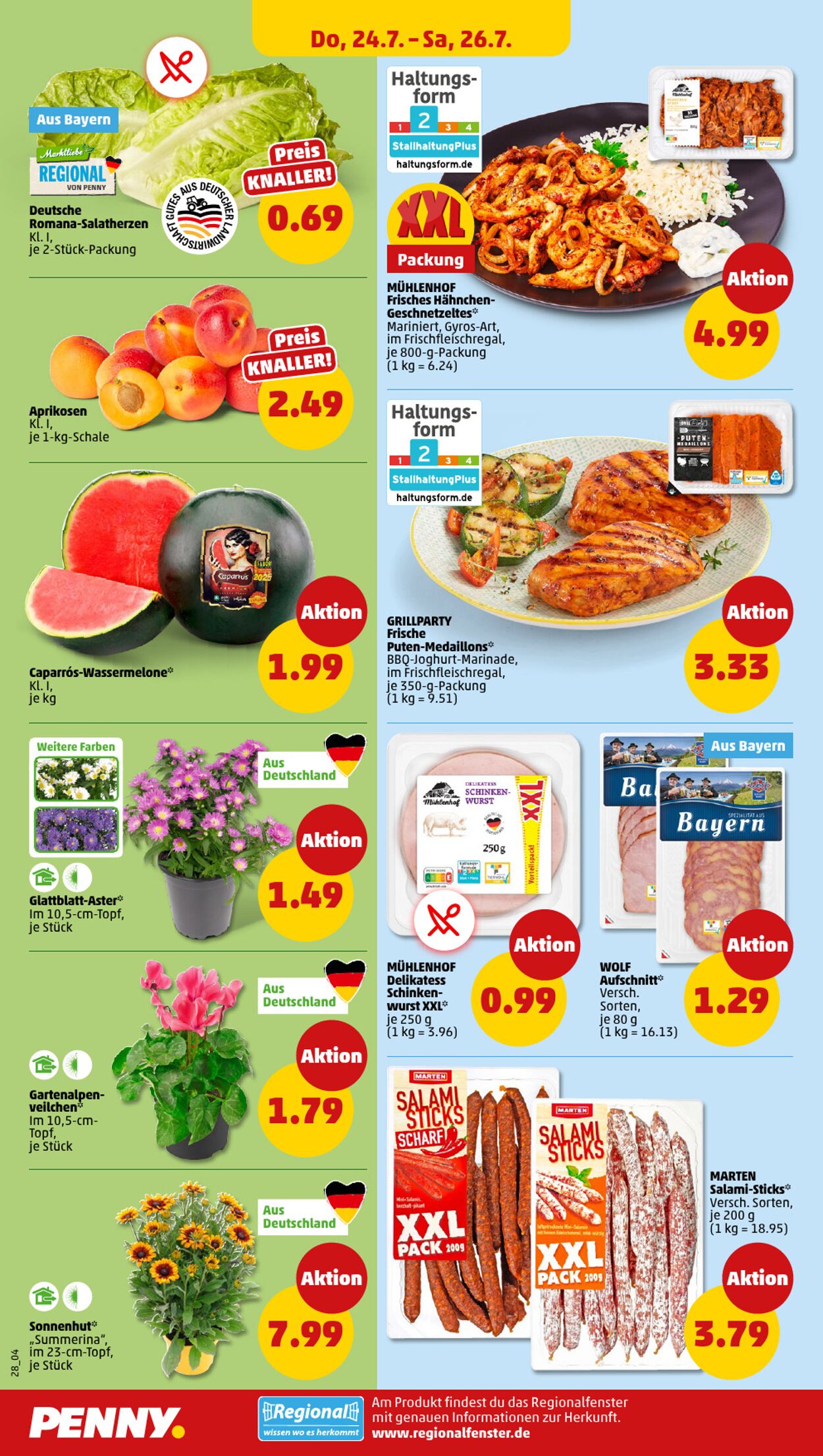 Prospekt Penny 21.07.2025 - 26.07.2025