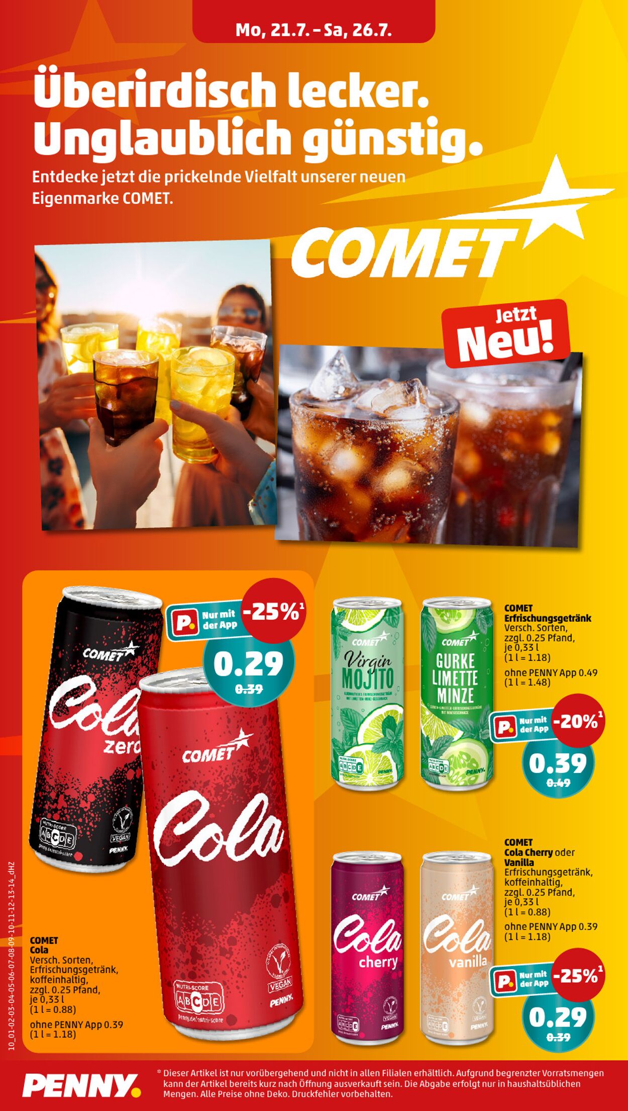 Prospekt Penny 21.07.2025 - 26.07.2025