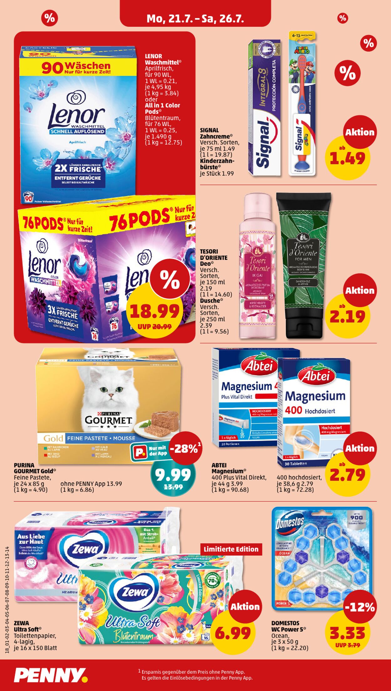 Prospekt Penny 21.07.2025 - 26.07.2025