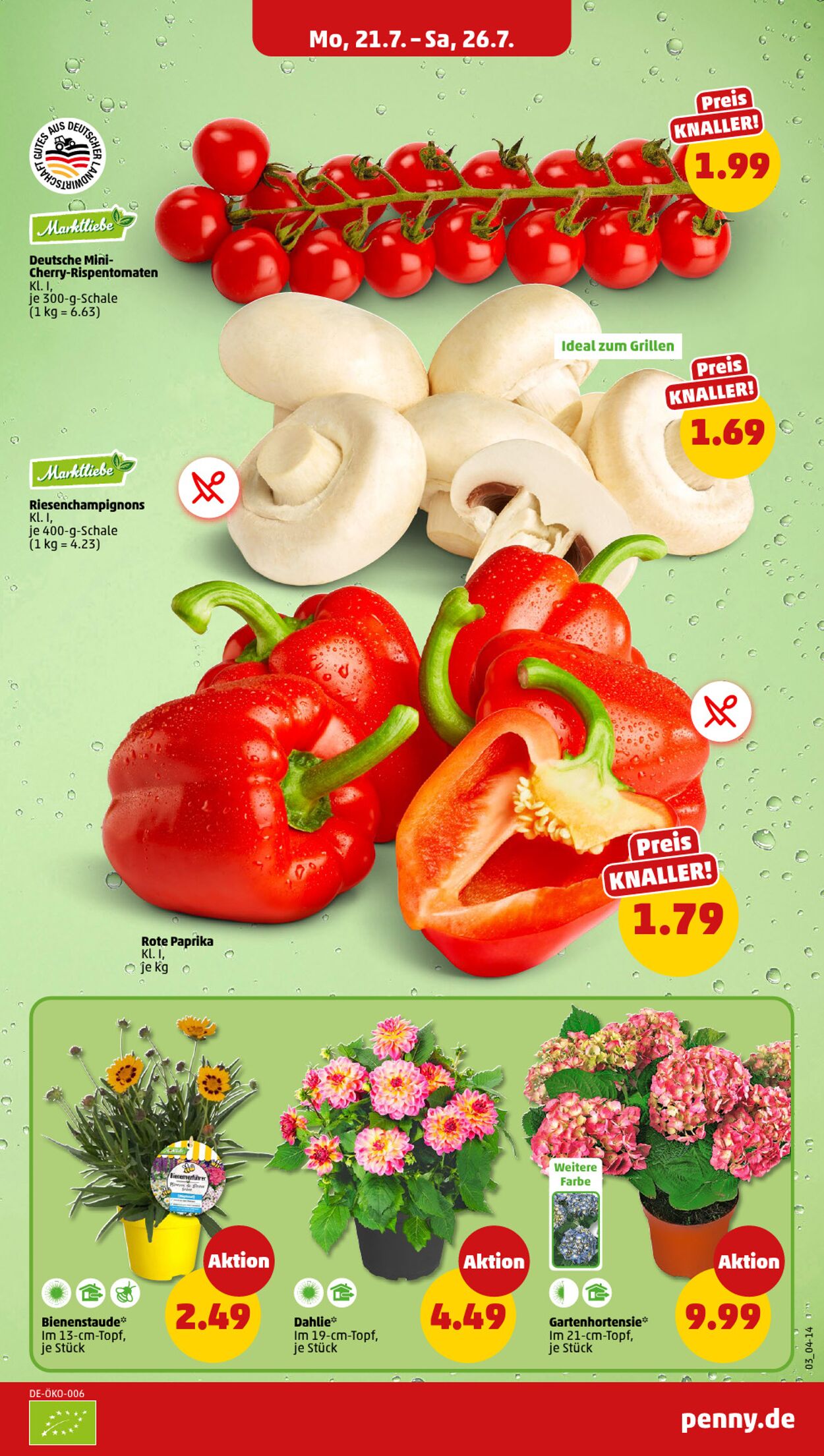Prospekt Penny 21.07.2025 - 26.07.2025