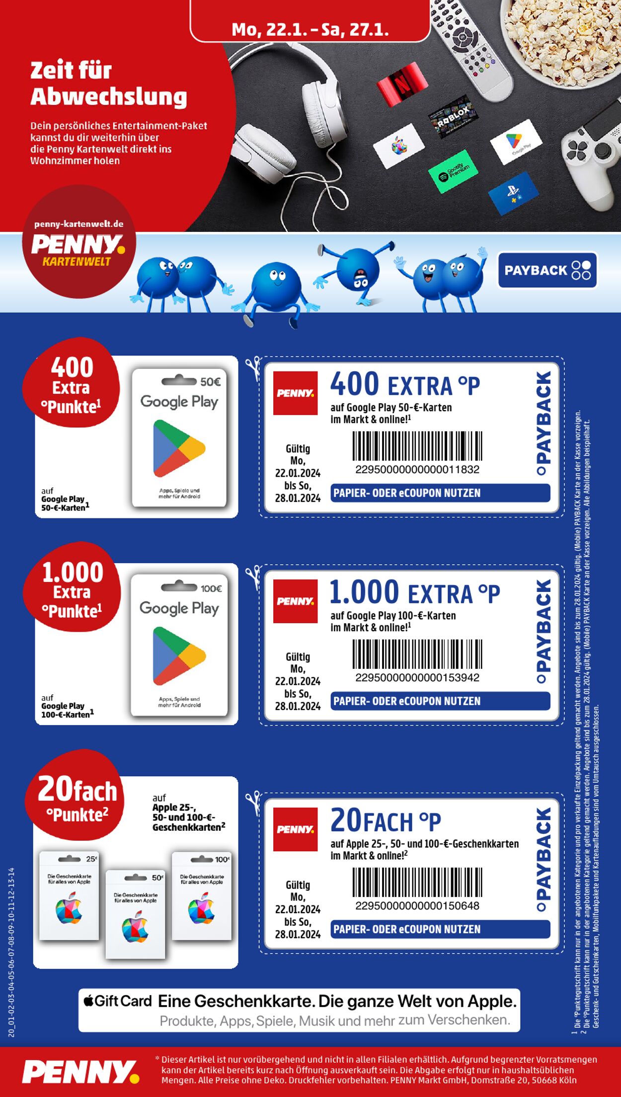 Prospekt Penny 15.01.2024 - 20.01.2024