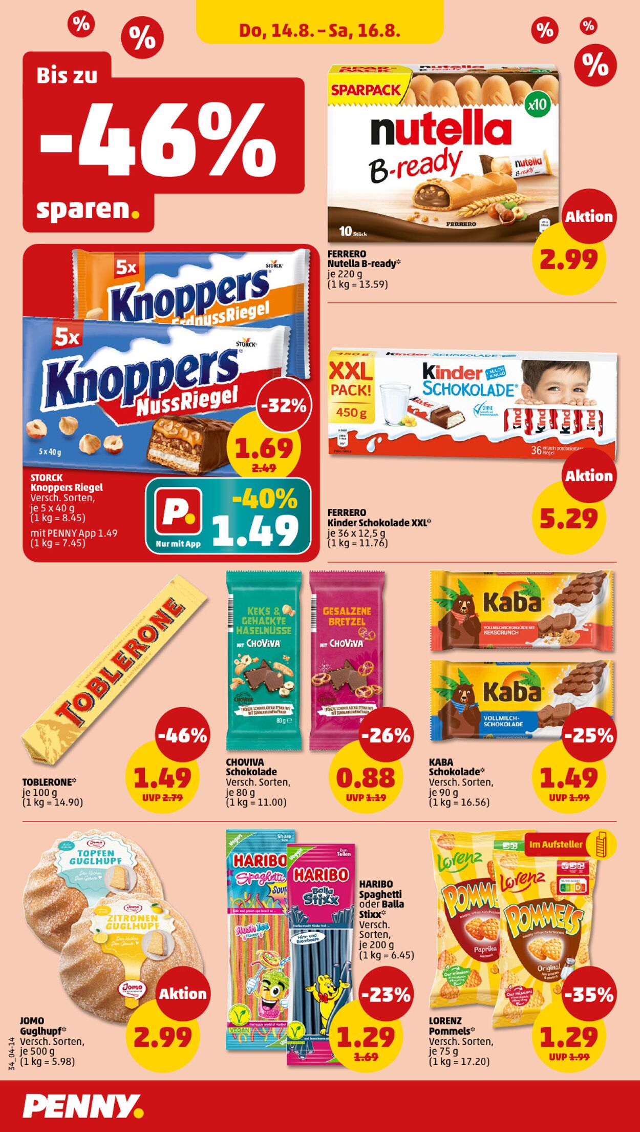 Prospekt Penny 11.08.2025 - 16.08.2025