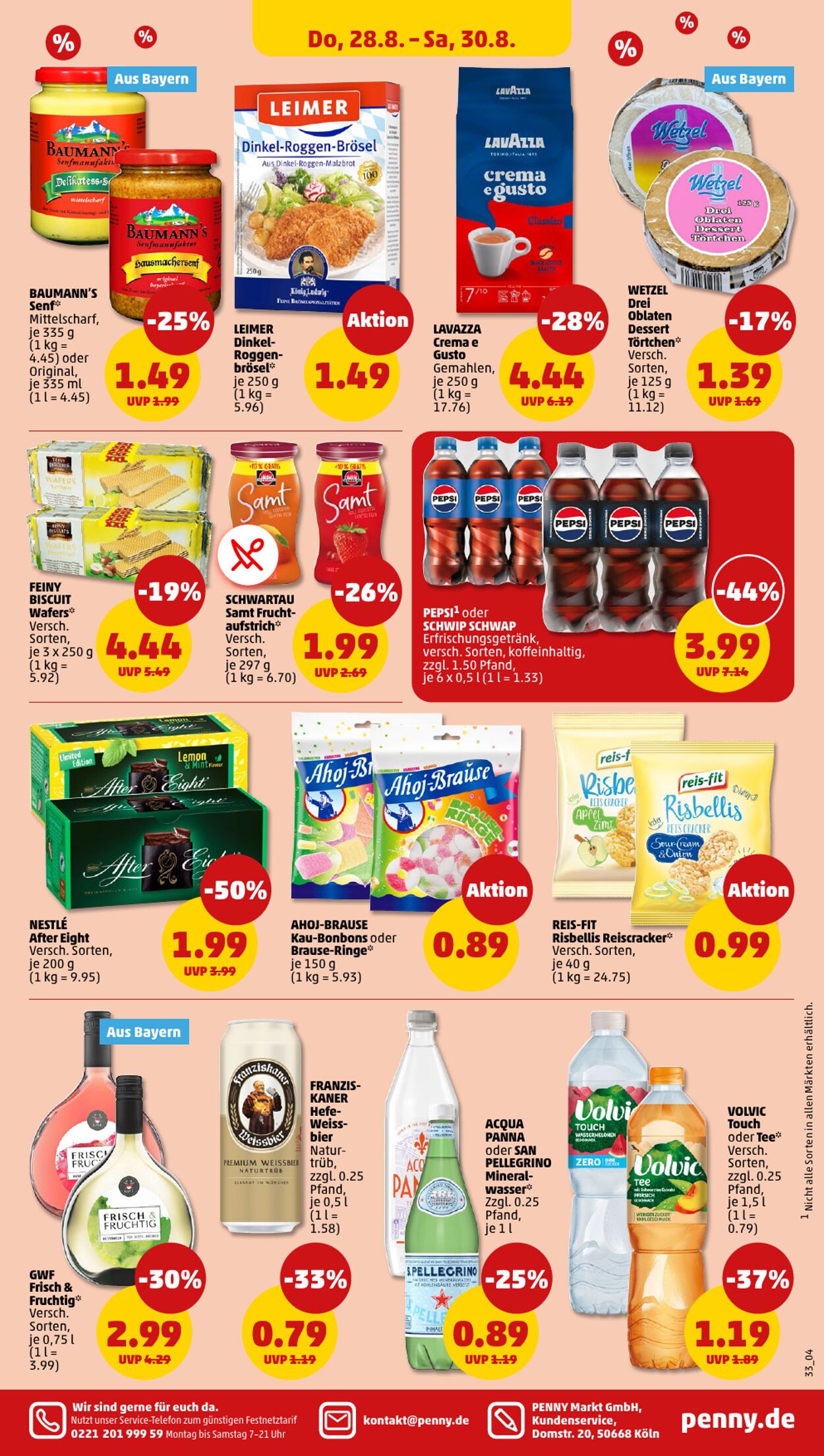 Prospekt Penny 25.08.2025 - 30.08.2025