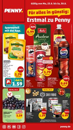 Prospekt Penny 25.08.2025 - 30.08.2025