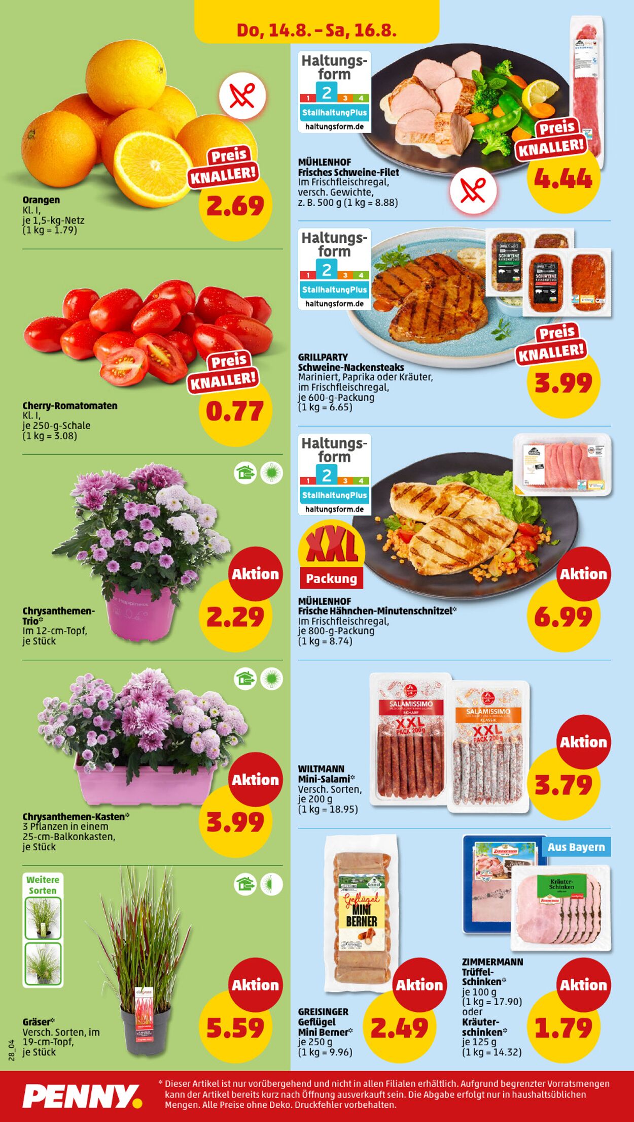 Prospekt Penny 11.08.2025 - 16.08.2025