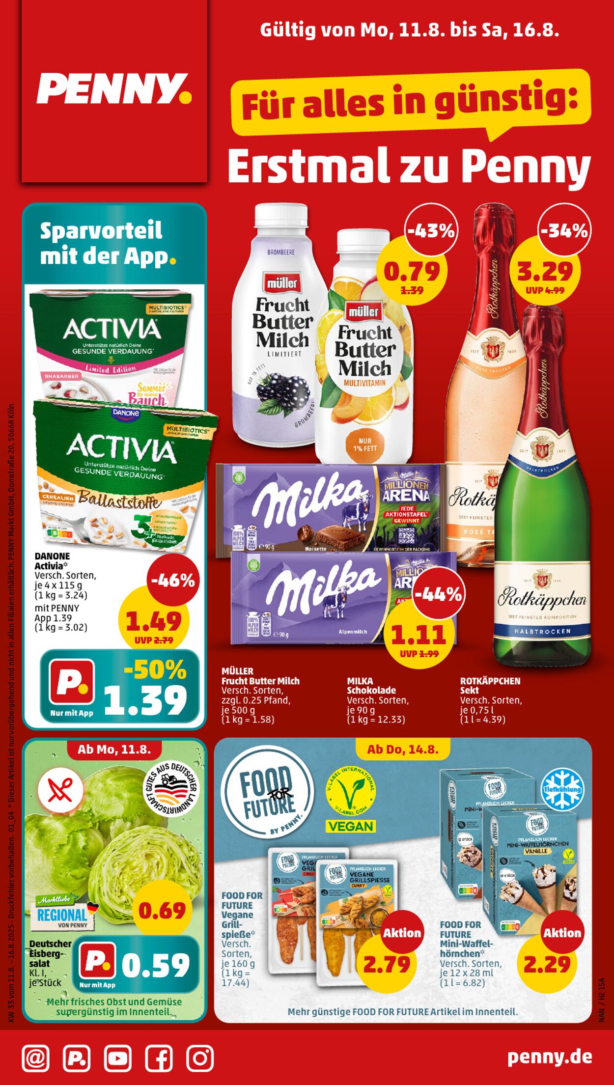 Prospekt Penny 11.08.2025 - 16.08.2025