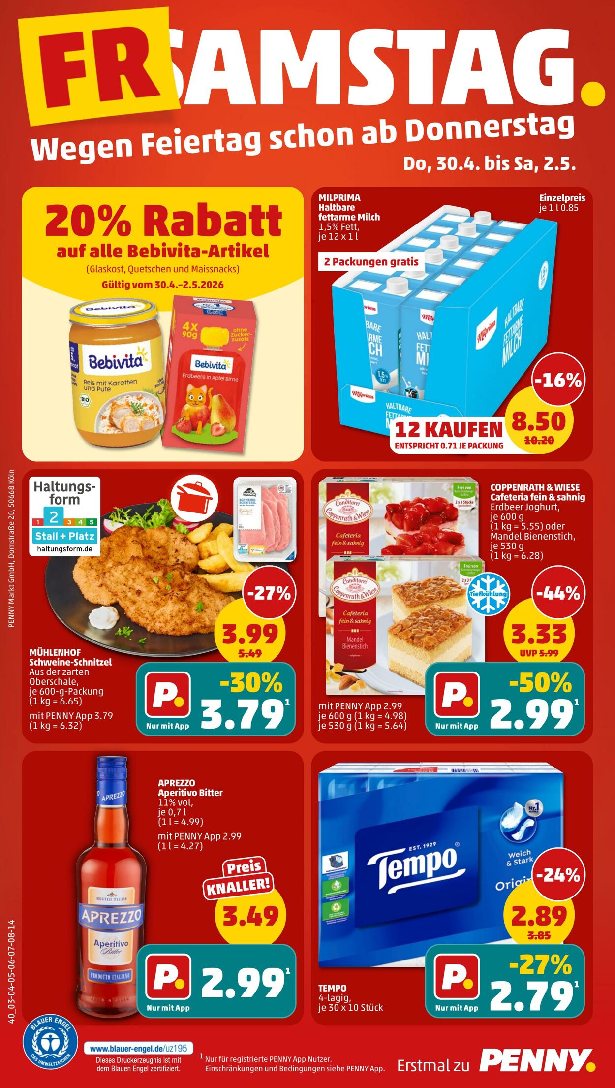 Prospekt Penny 27.04.2026 - 02.05.2026