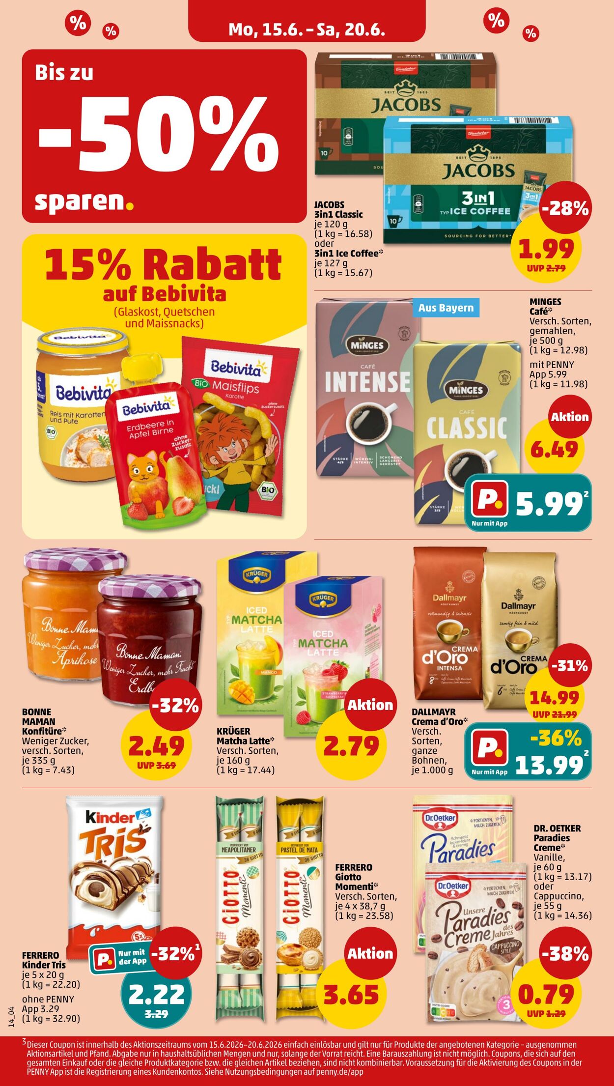 Prospekt Penny 15.06.2026 - 20.06.2026