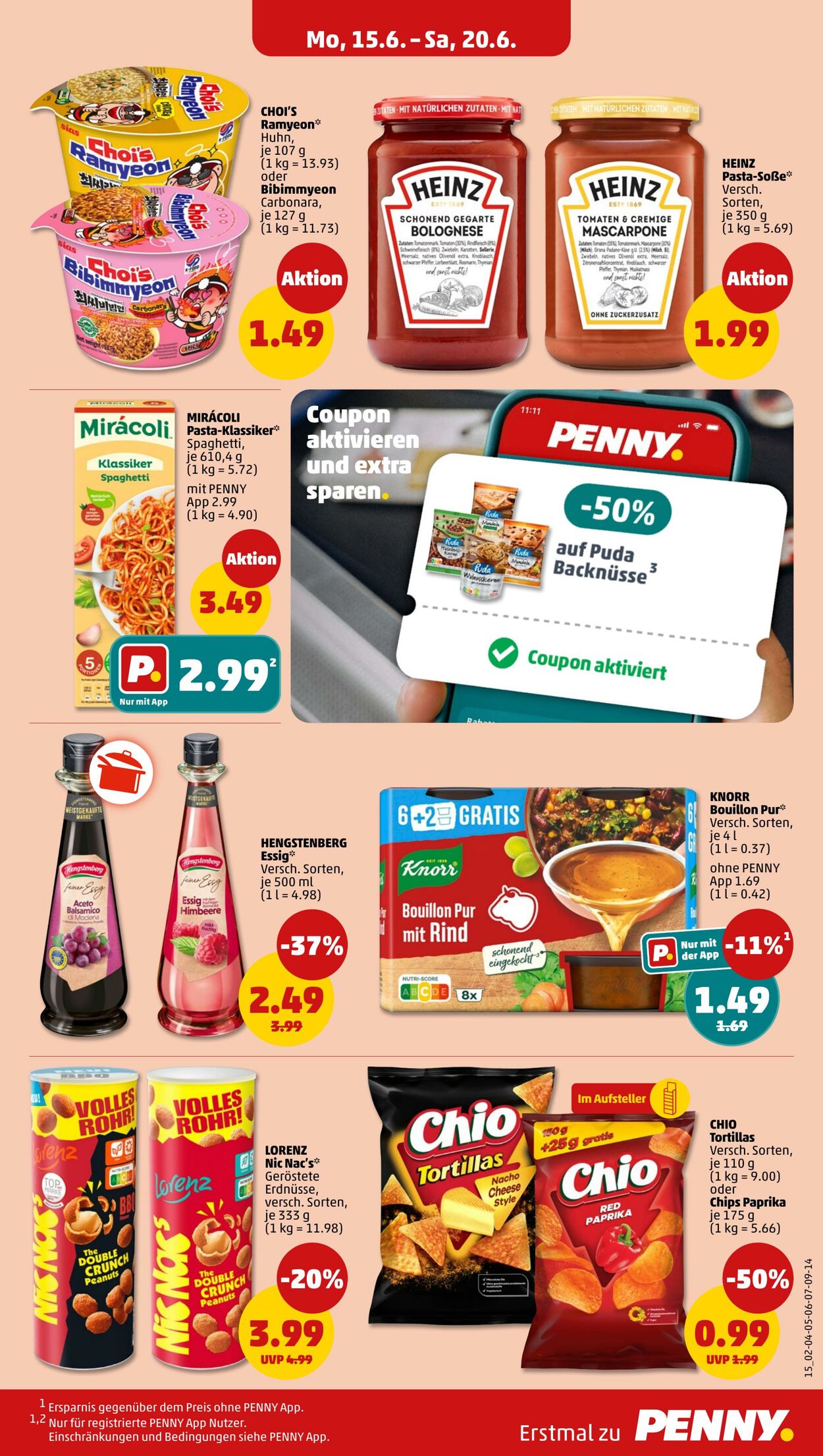Prospekt Penny 15.06.2026 - 20.06.2026