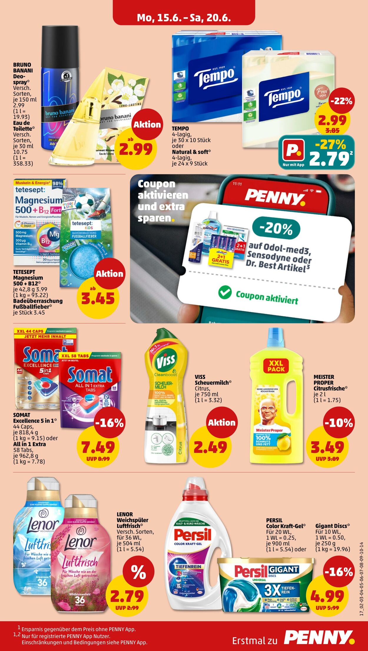 Prospekt Penny 15.06.2026 - 20.06.2026