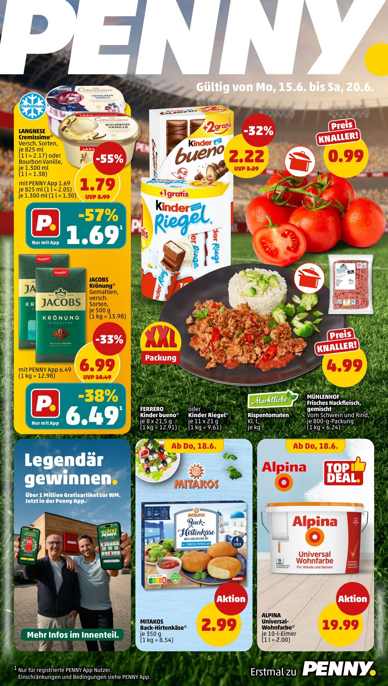Prospekt Penny 15.06.2026 - 20.06.2026