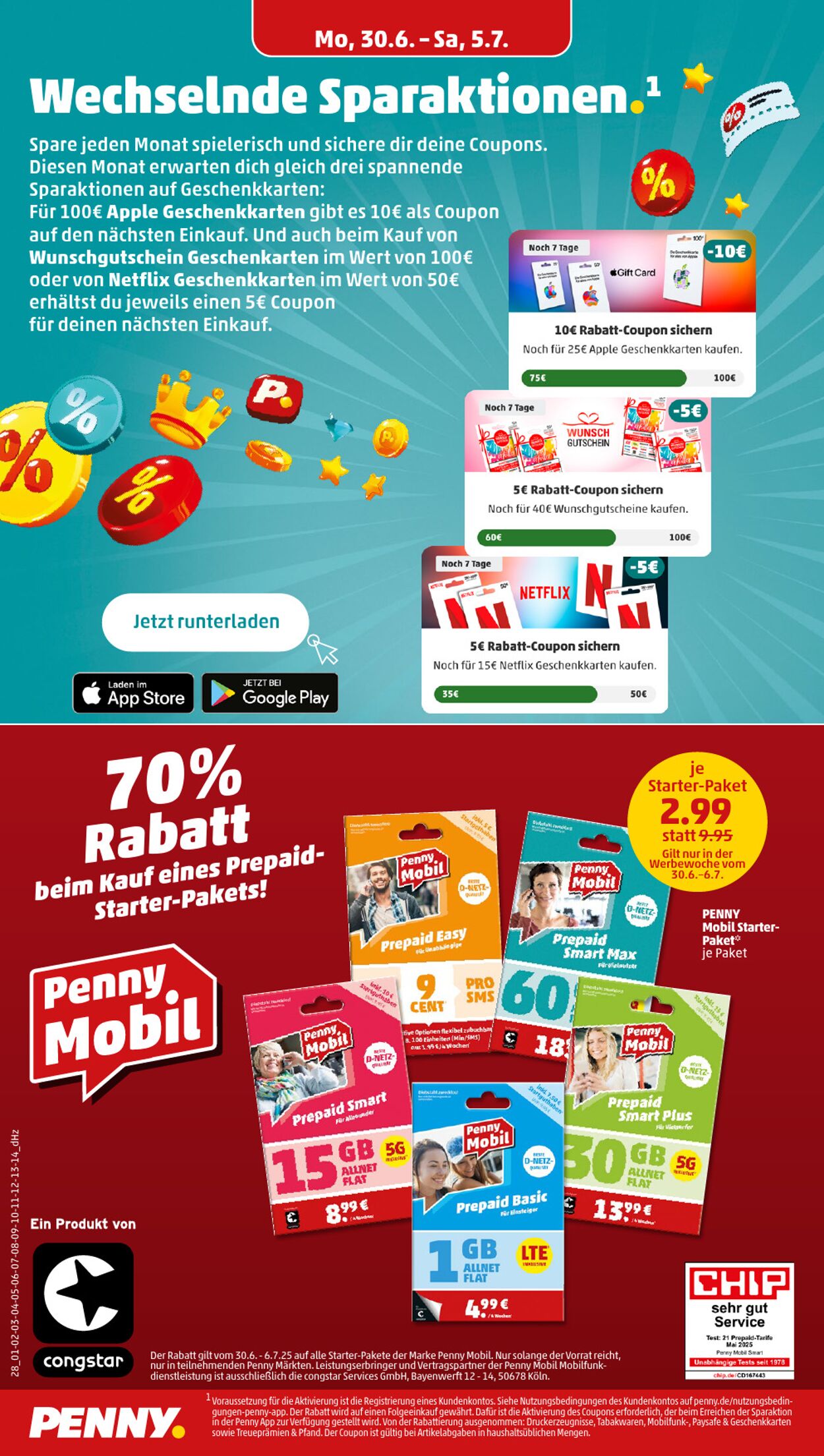 Prospekt Penny 30.06.2025 - 05.07.2025