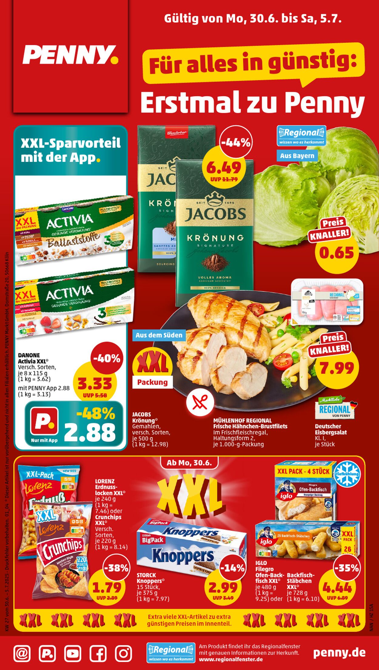 Prospekt Penny 30.06.2025 - 05.07.2025