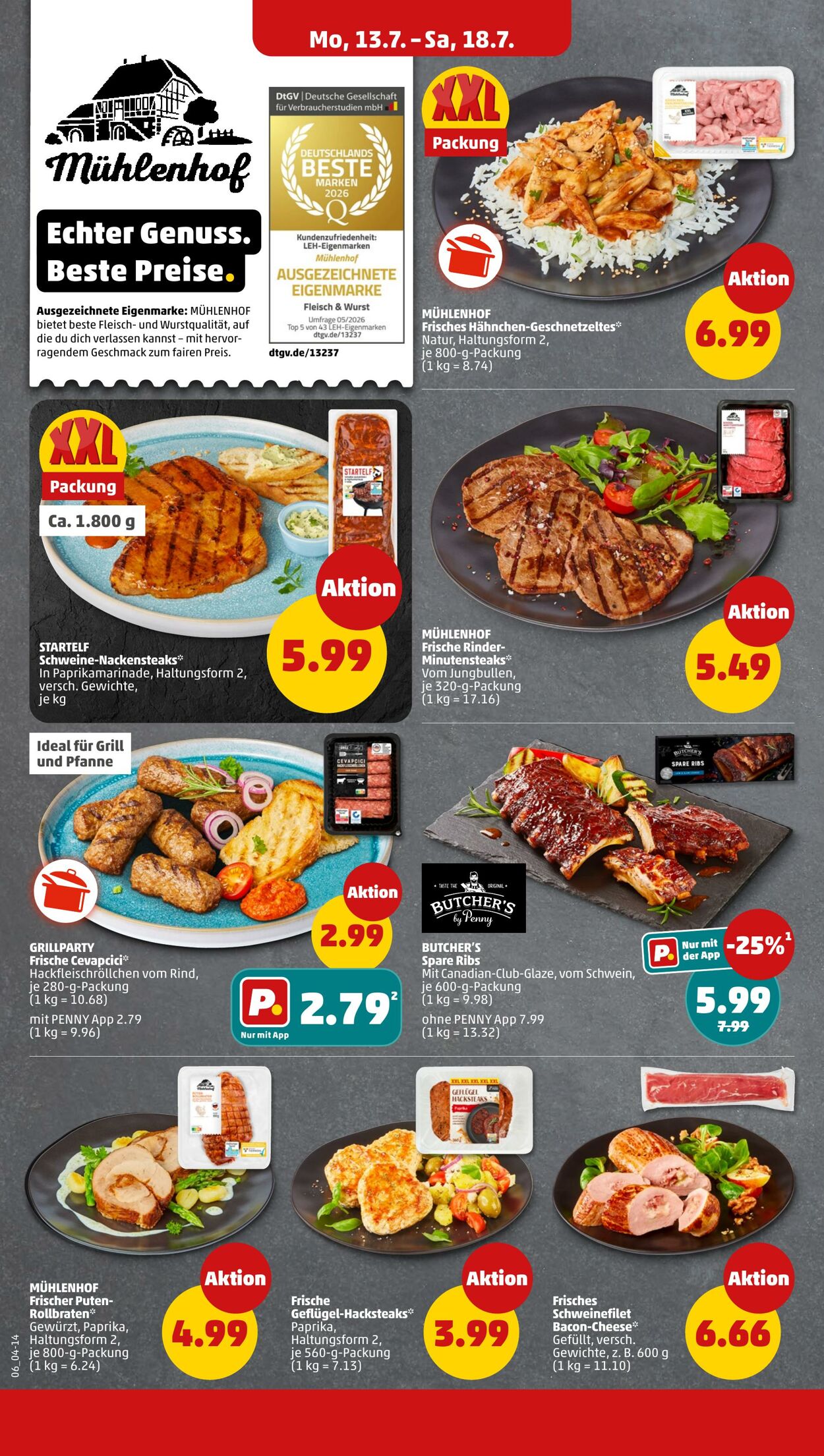 Prospekt Penny 06.07.2026 - 11.07.2026