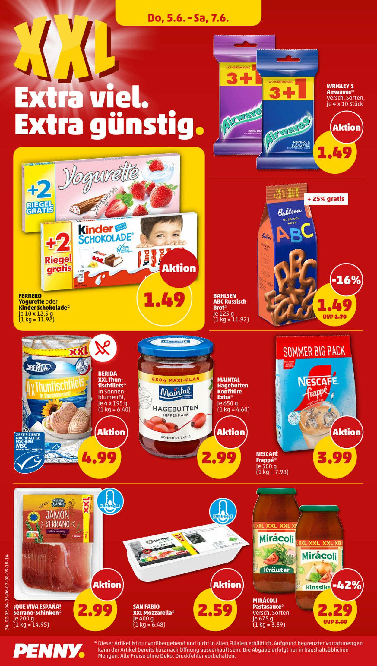 Prospekt Penny 02.06.2025 - 07.06.2025
