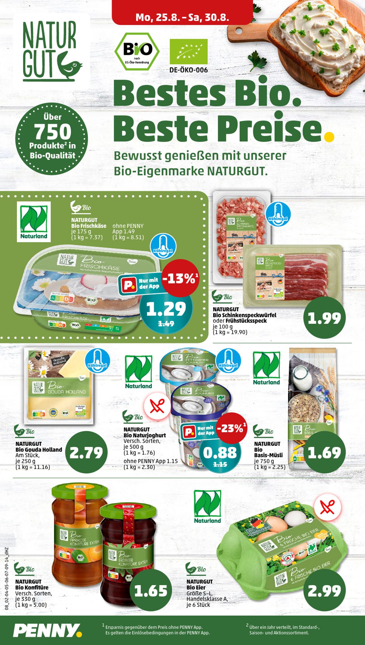 Prospekt Penny 25.08.2025 - 30.08.2025