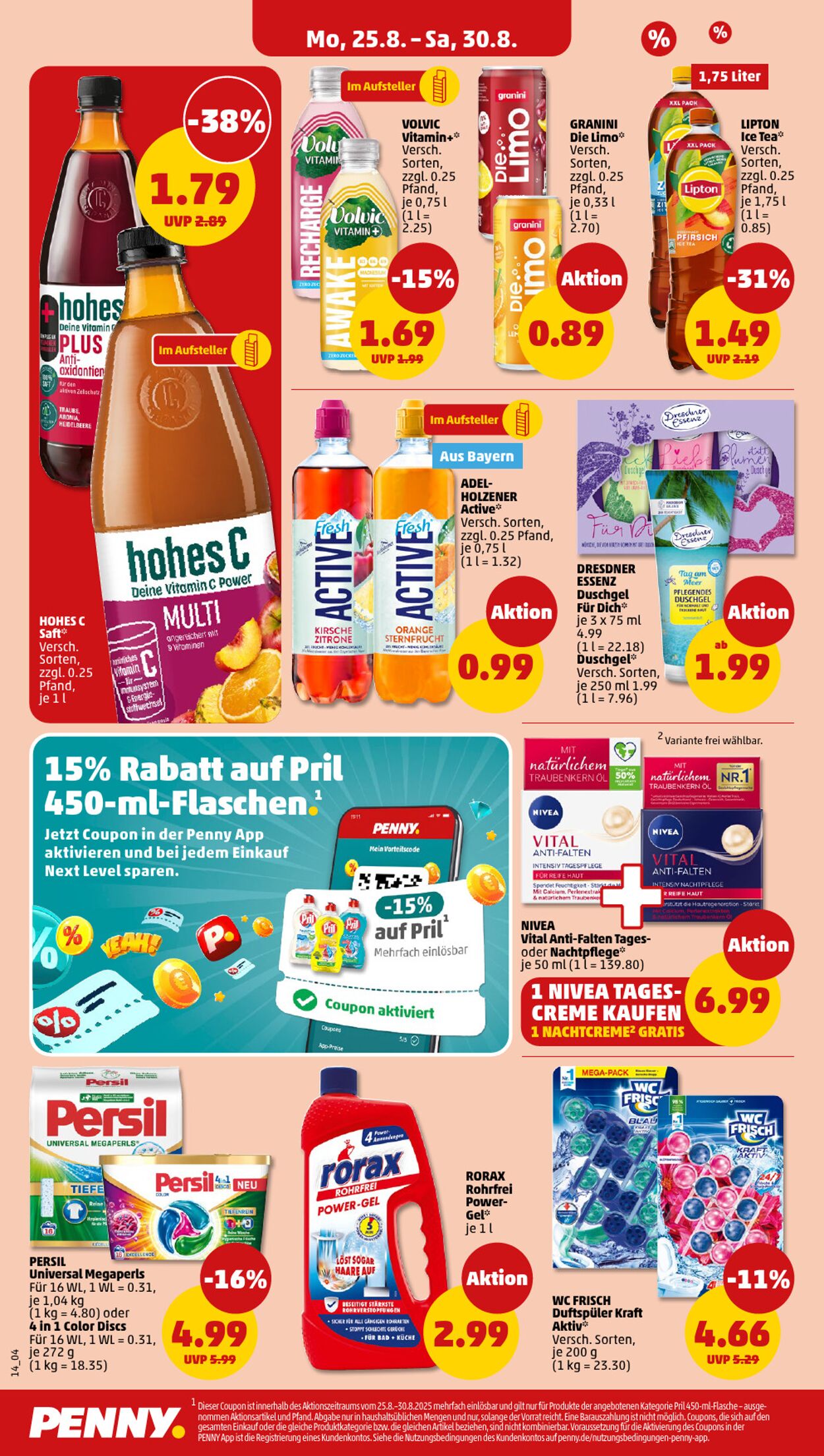 Prospekt Penny 25.08.2025 - 30.08.2025