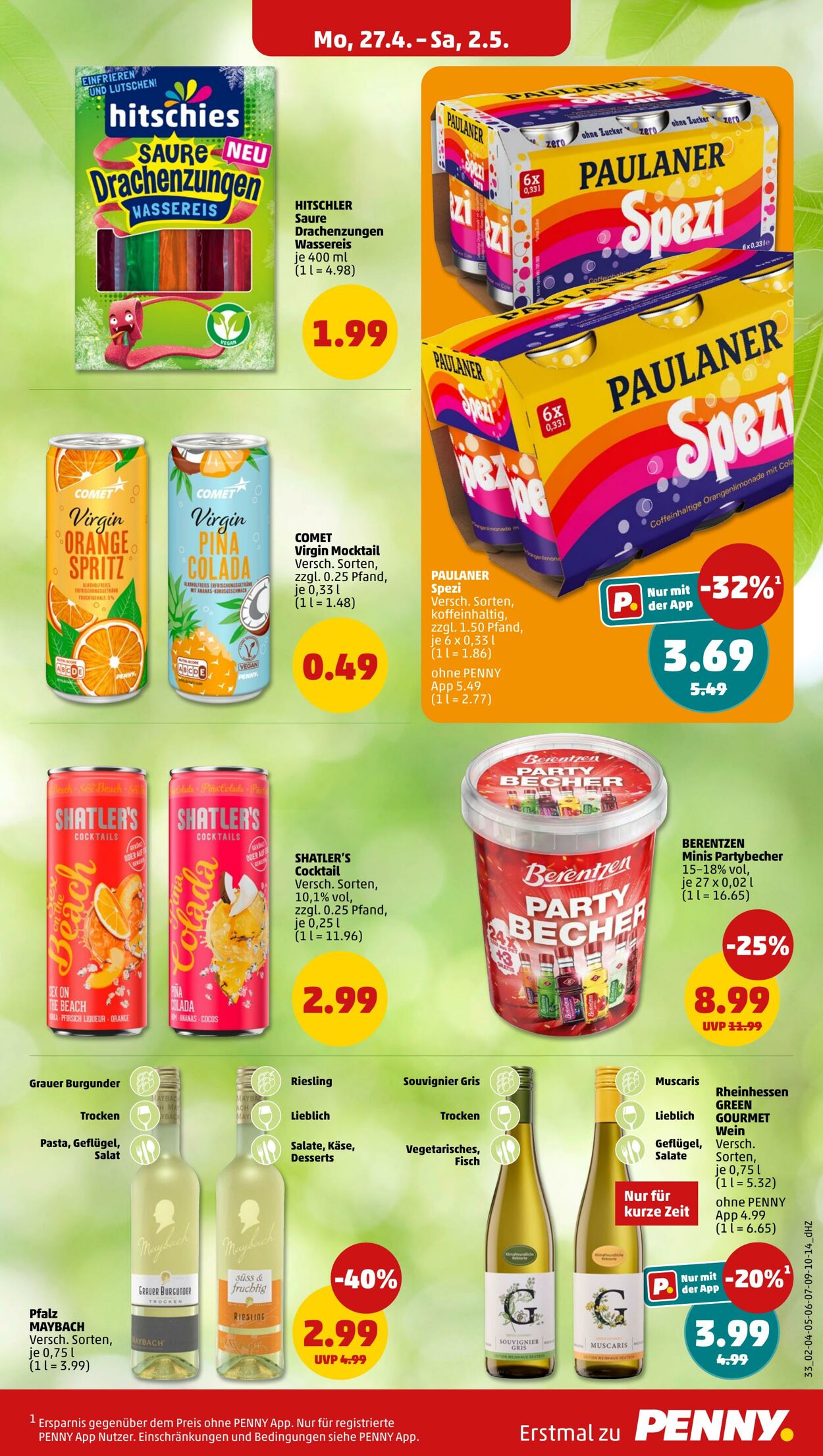 Prospekt Penny 20.04.2026 - 25.04.2026