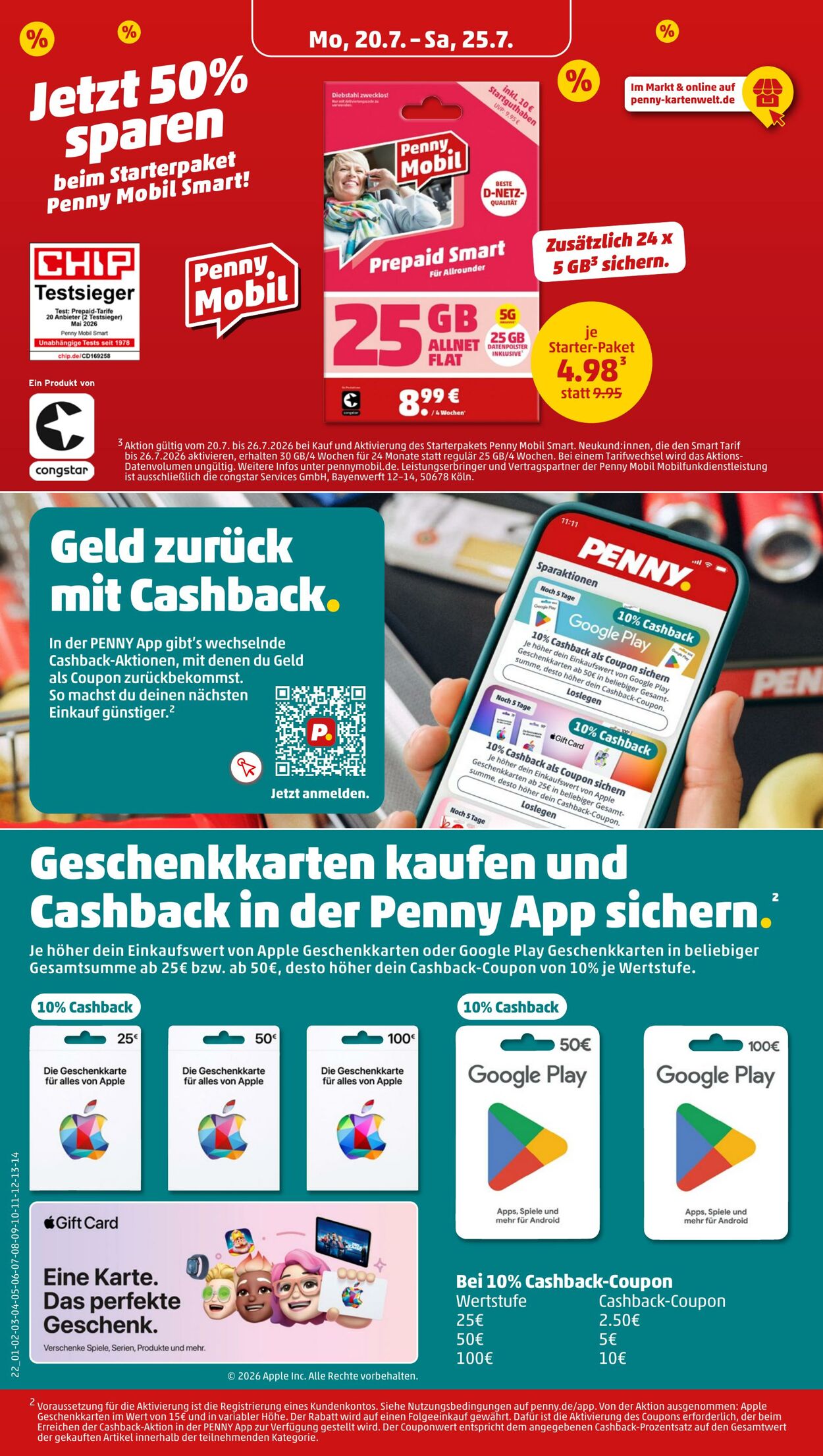 Prospekt Penny 13.07.2026 - 18.07.2026