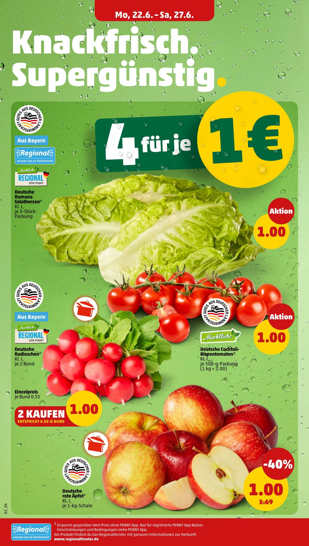 Prospekt Penny 15.06.2026 - 20.06.2026