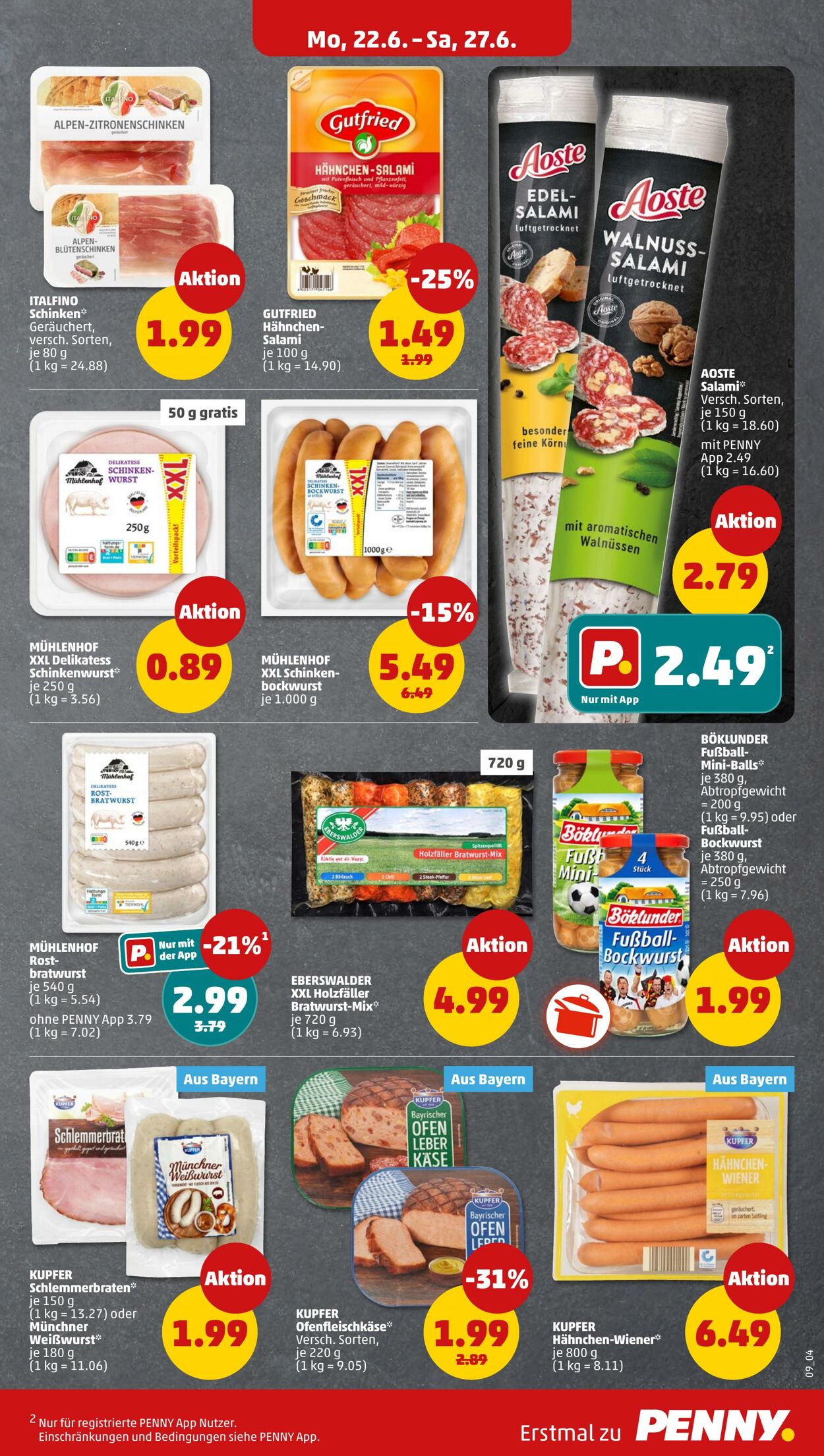 Prospekt Penny 15.06.2026 - 20.06.2026