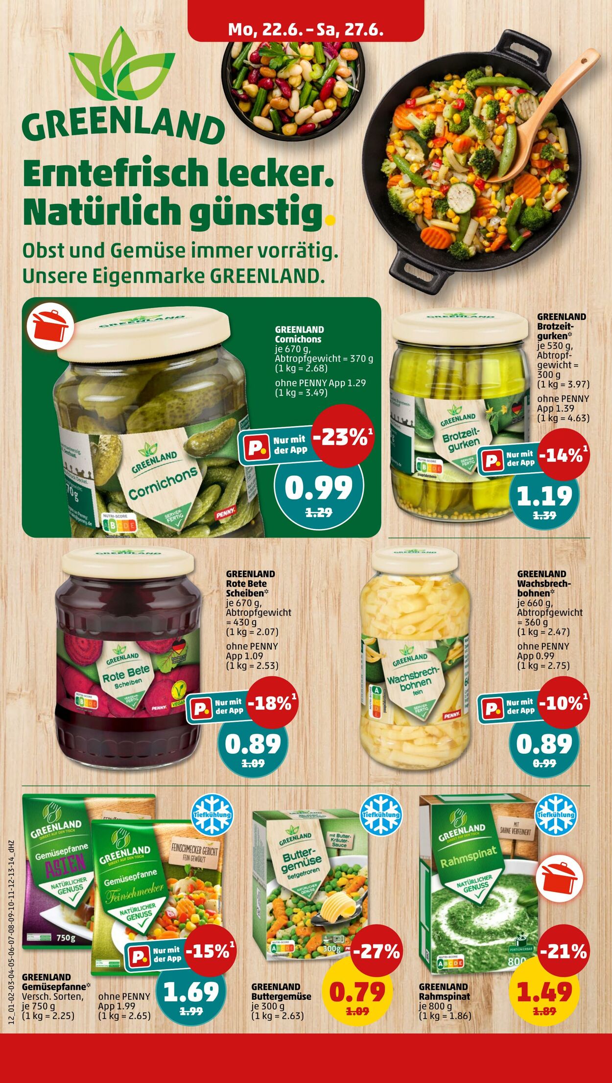 Prospekt Penny 22.06.2026 - 27.06.2026