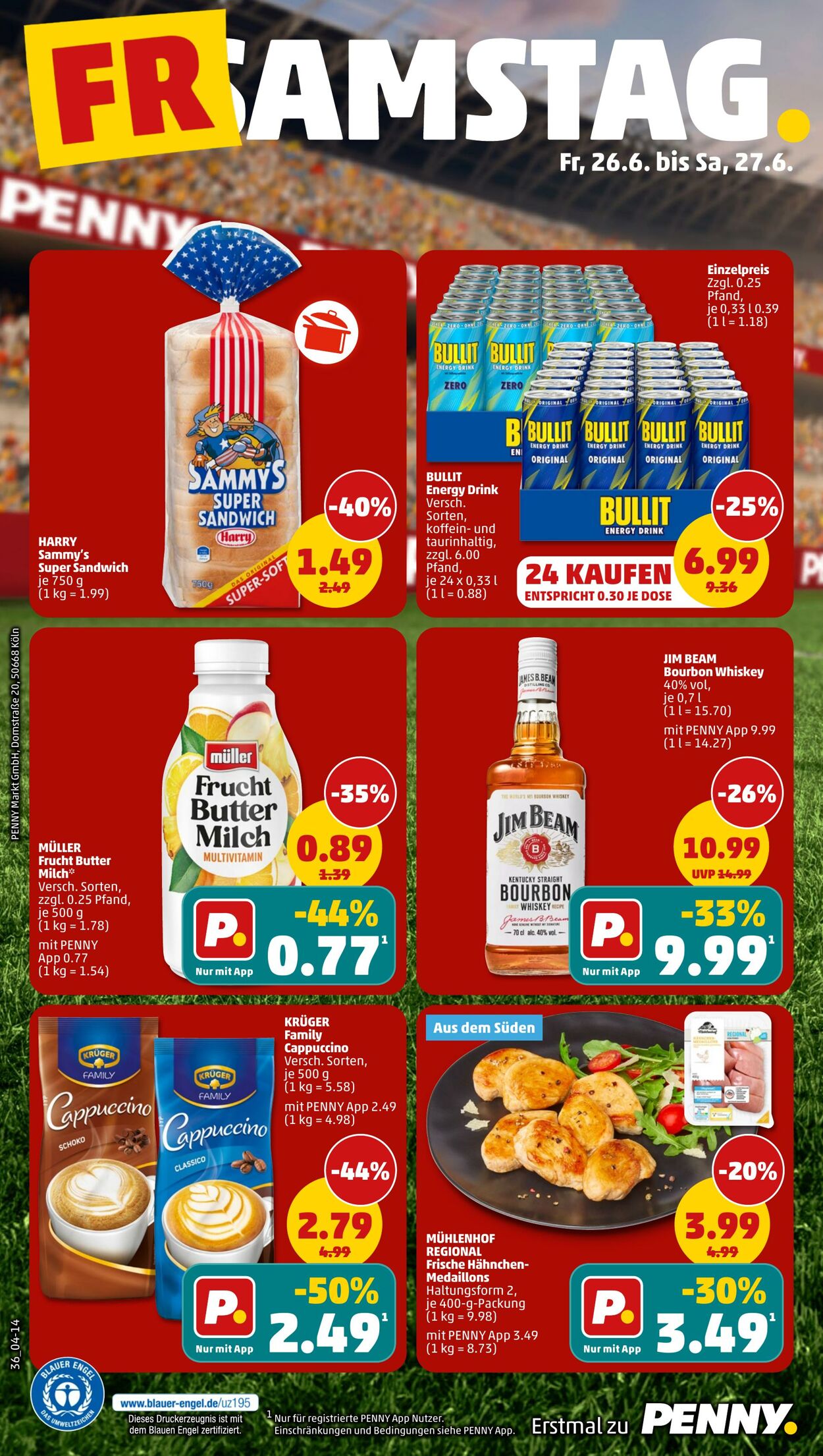 Prospekt Penny 22.06.2026 - 27.06.2026