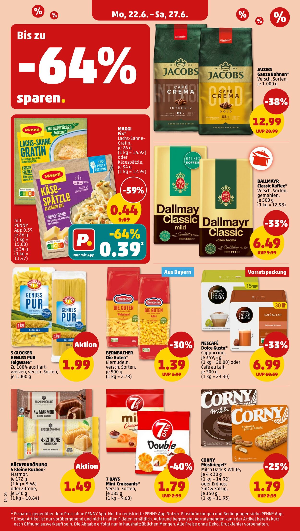 Prospekt Penny 22.06.2026 - 27.06.2026