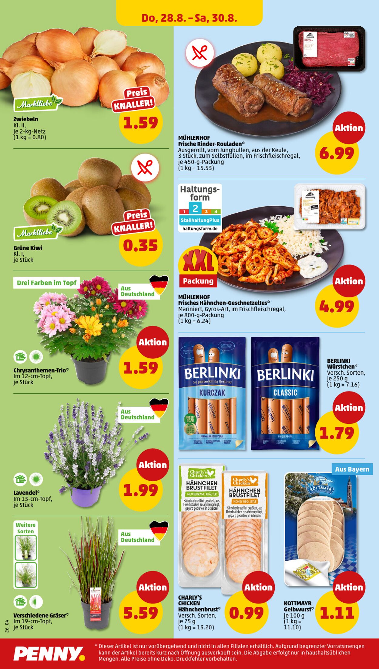 Prospekt Penny 25.08.2025 - 30.08.2025
