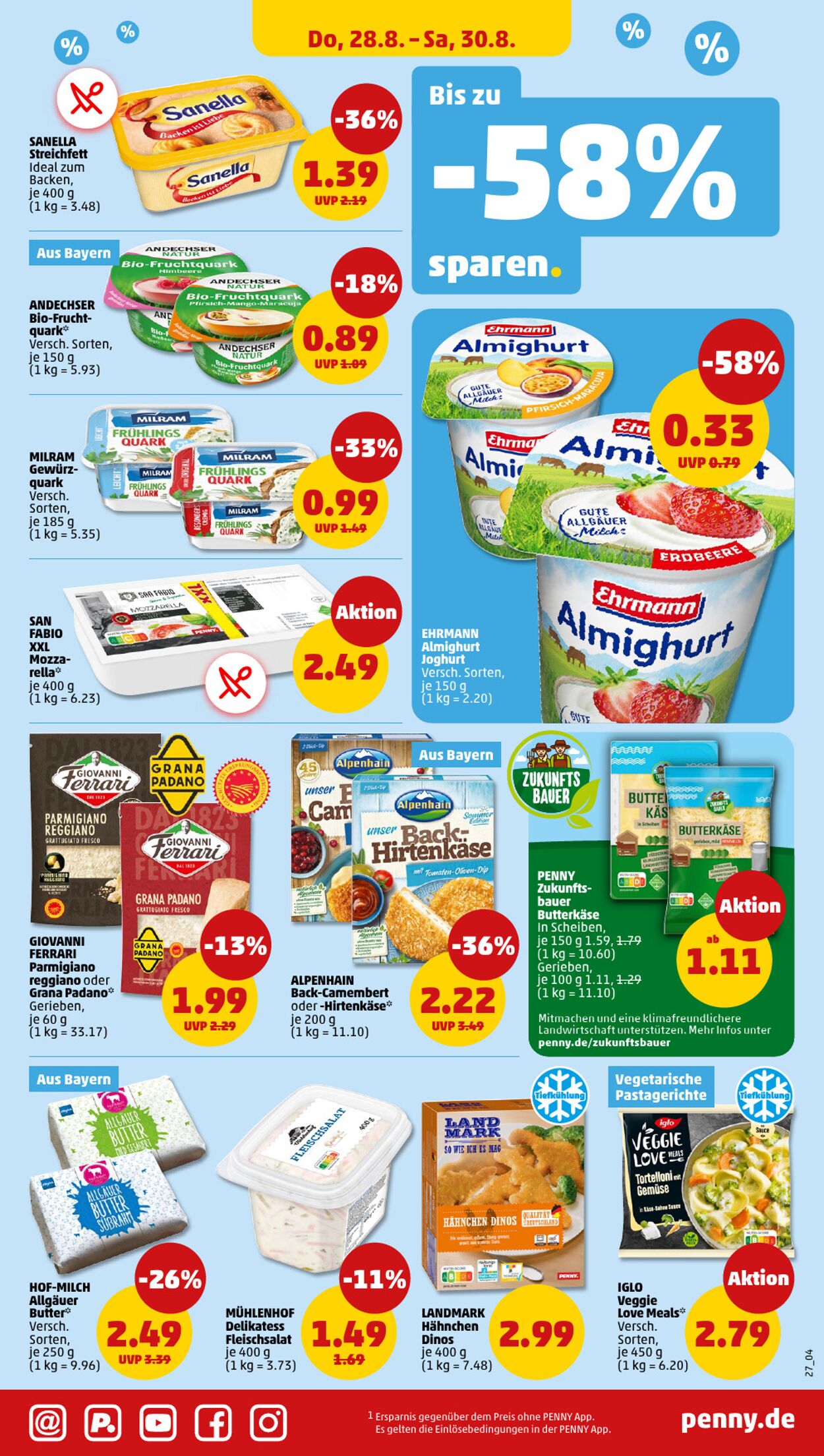 Prospekt Penny 25.08.2025 - 30.08.2025