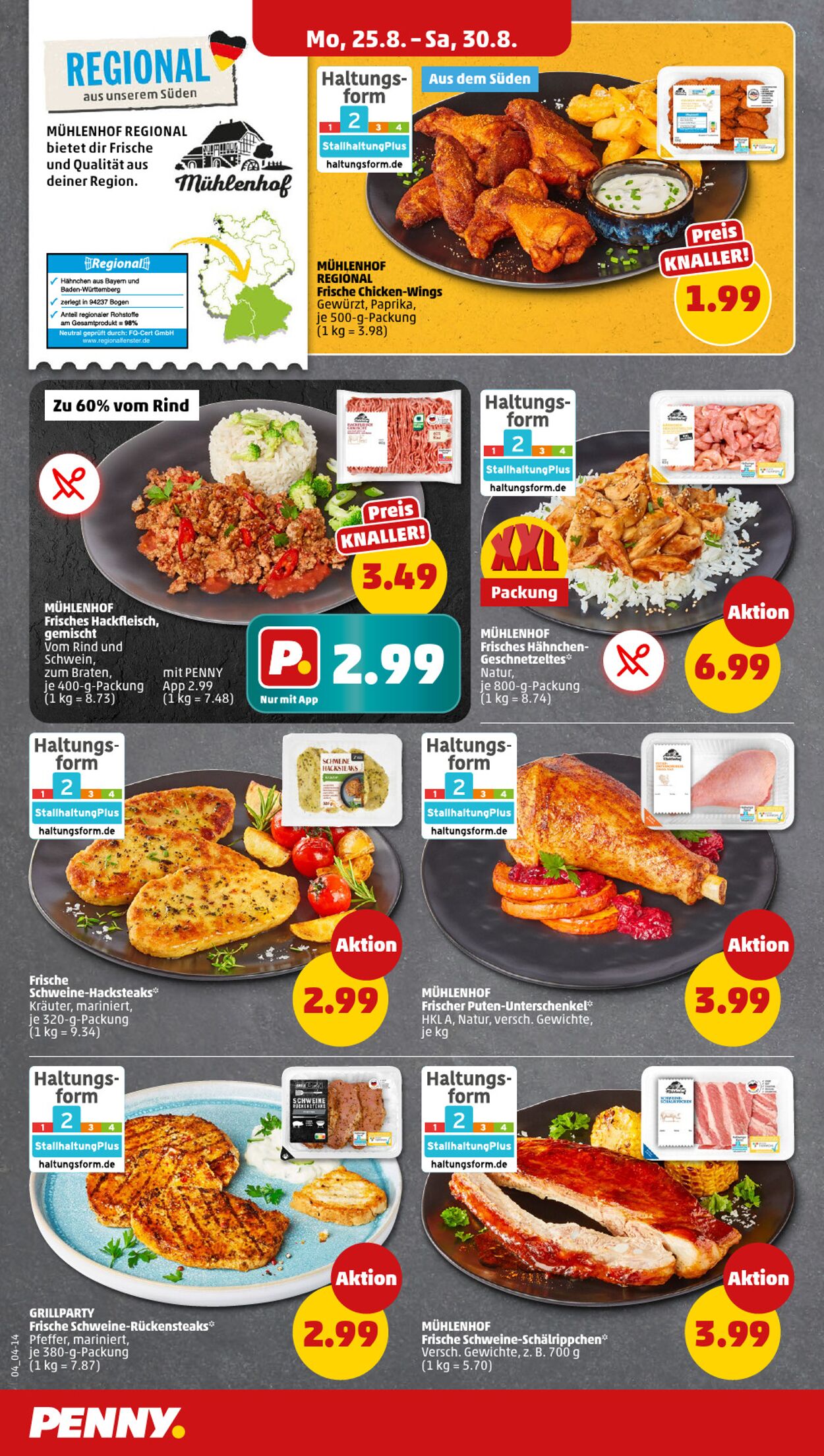 Prospekt Penny 25.08.2025 - 30.08.2025