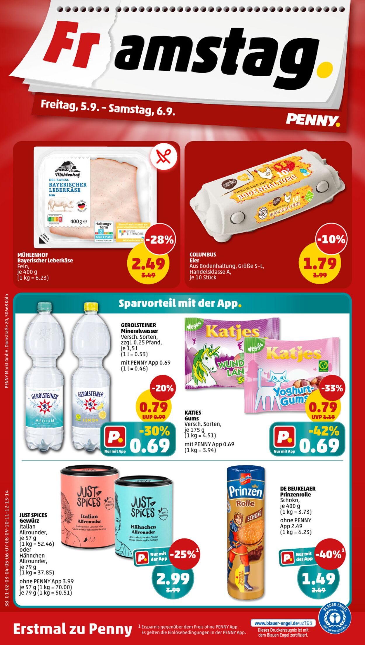Prospekt Penny 01.09.2025 - 06.09.2025