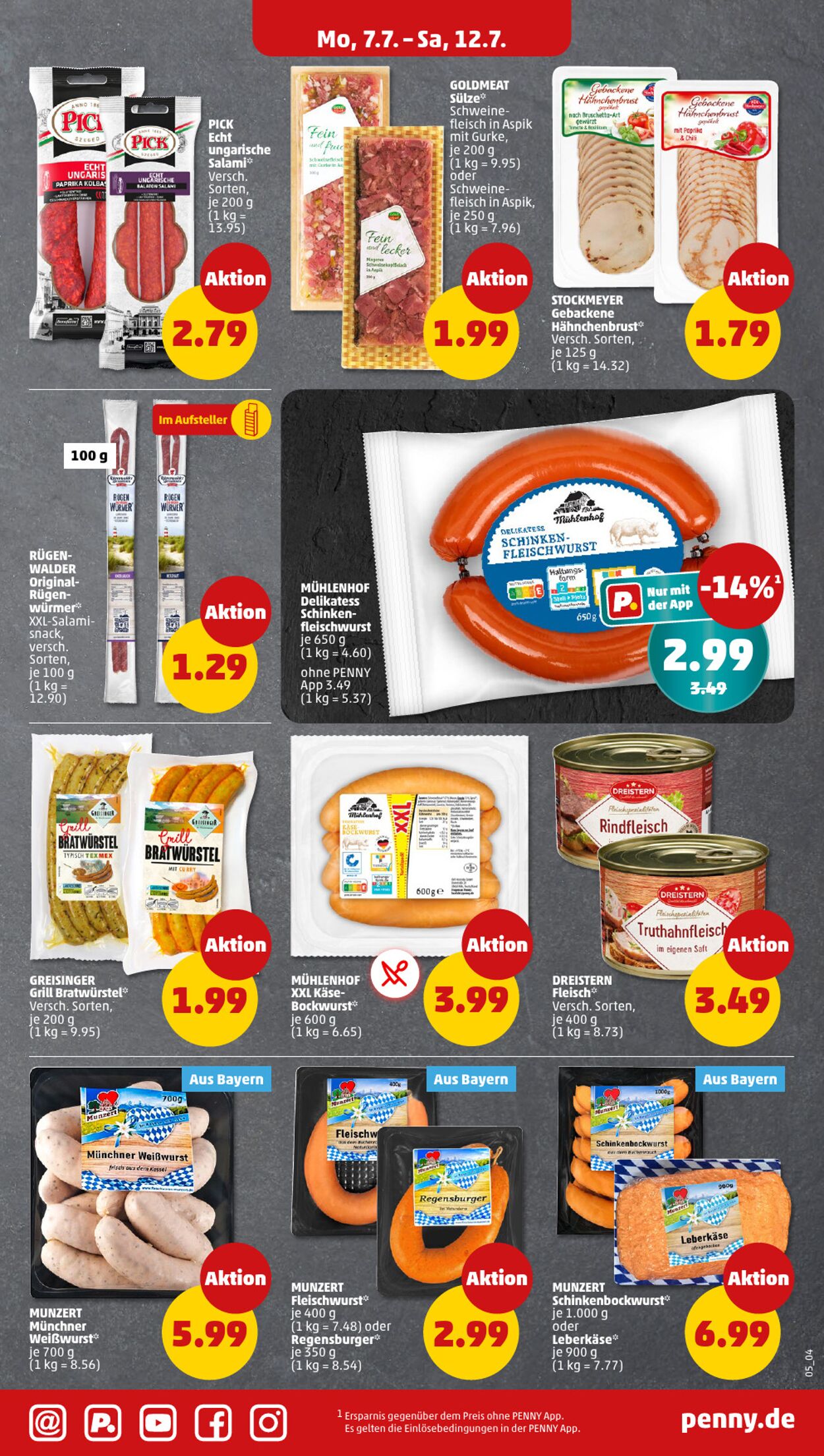 Prospekt Penny 07.07.2025 - 12.07.2025