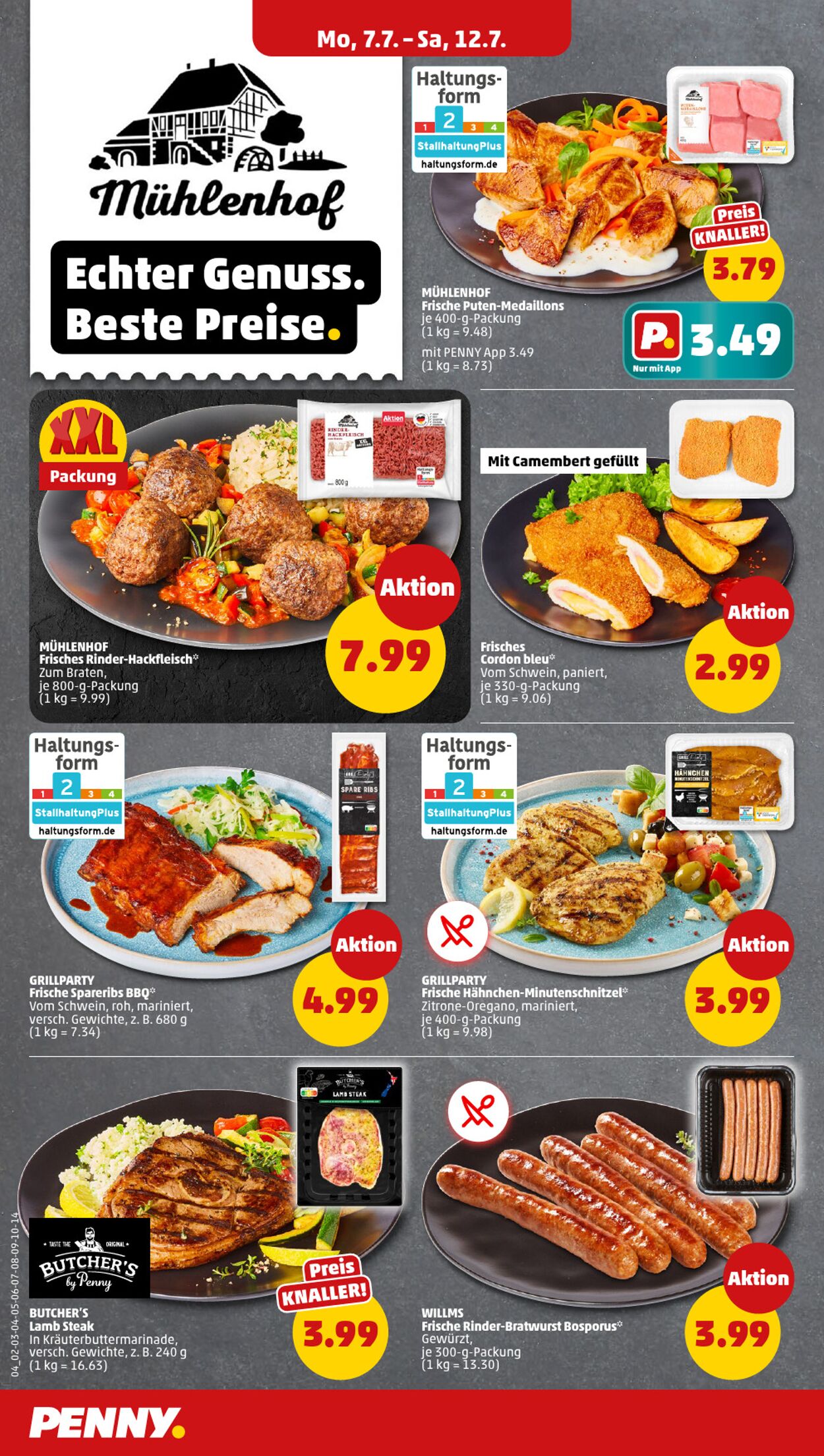 Prospekt Penny 07.07.2025 - 12.07.2025