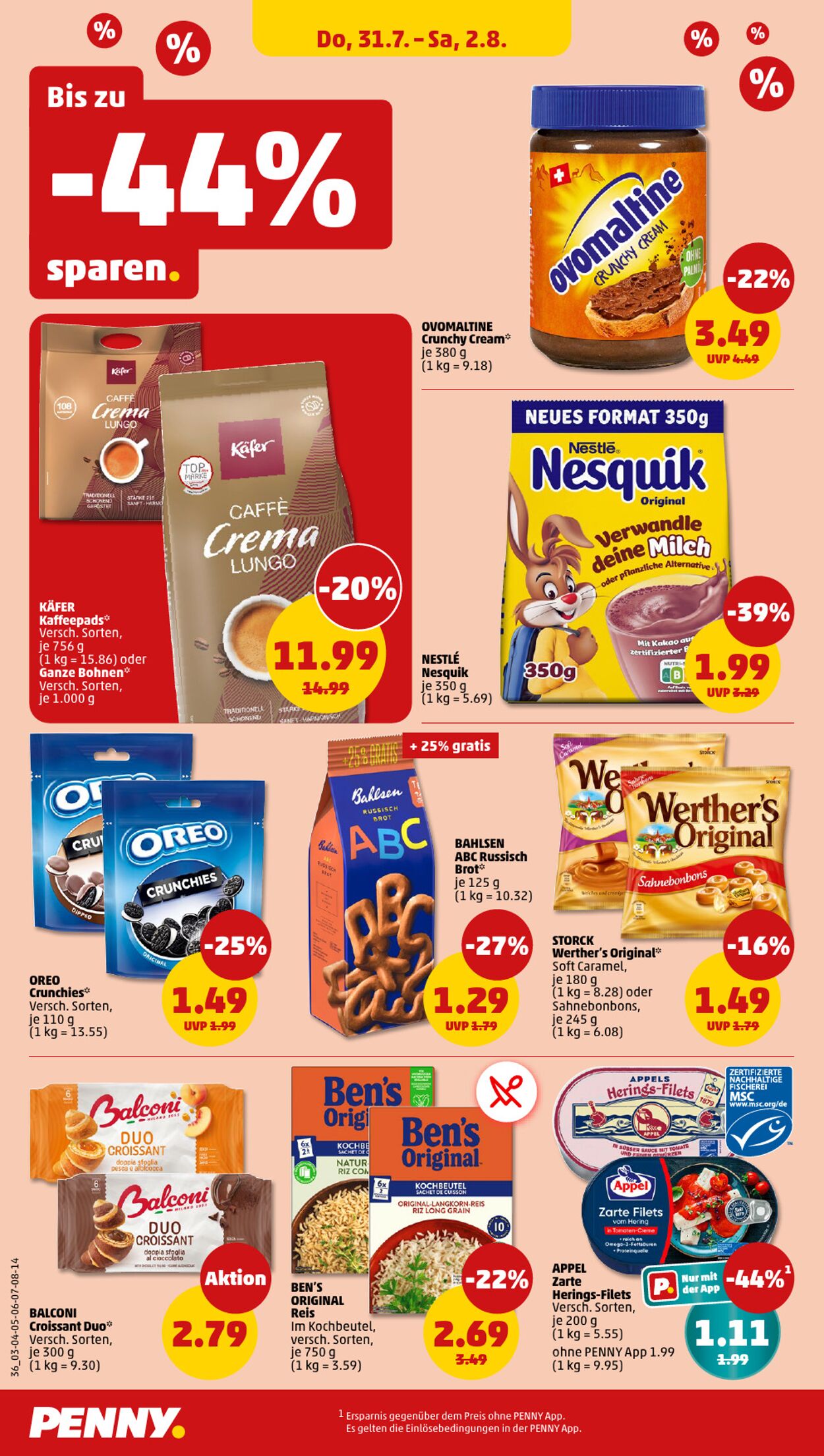 Prospekt Penny 28.07.2025 - 02.08.2025