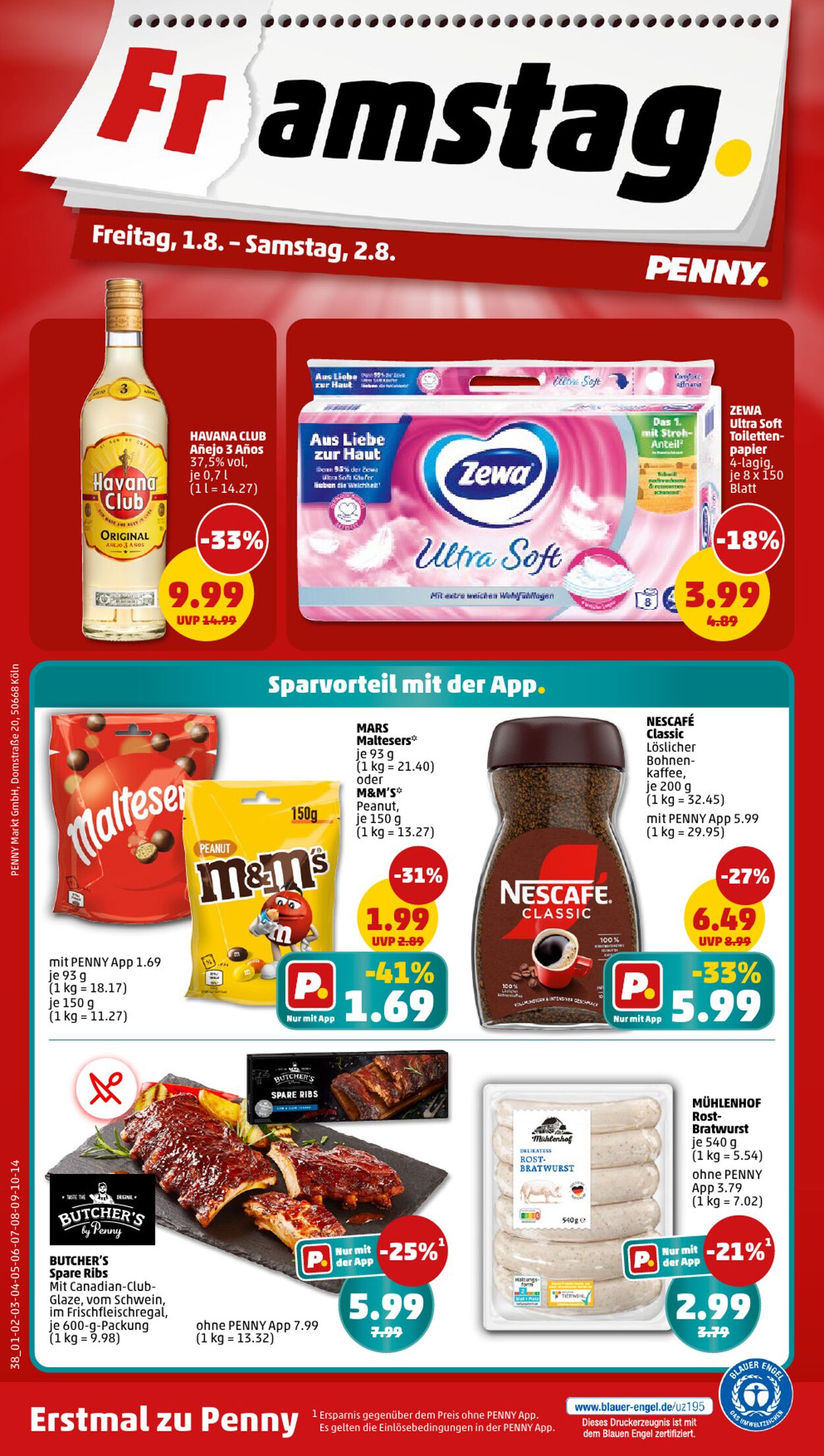Prospekt Penny 28.07.2025 - 02.08.2025