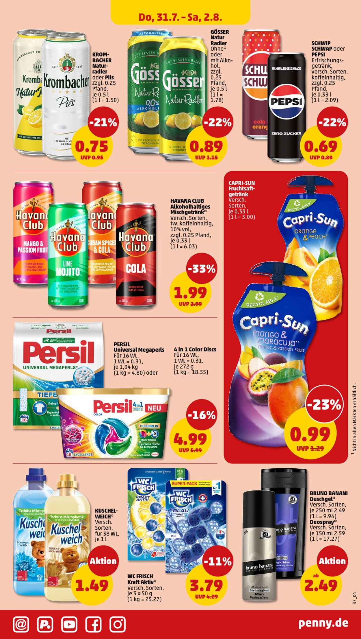 Prospekt Penny 28.07.2025 - 02.08.2025