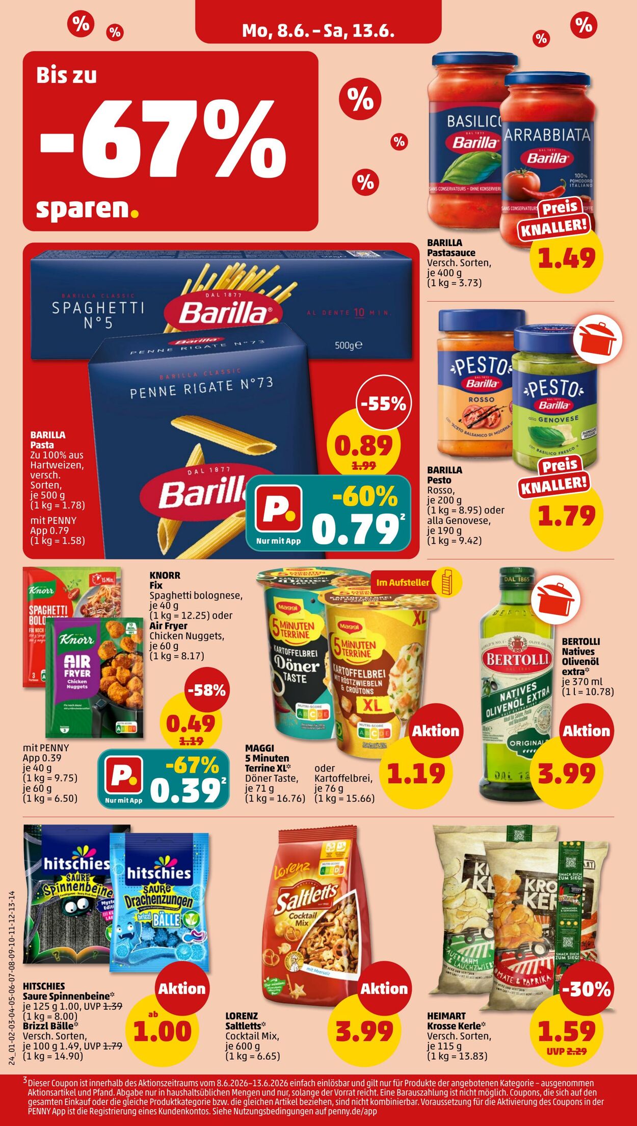 Prospekt Penny 08.06.2026 - 13.06.2026