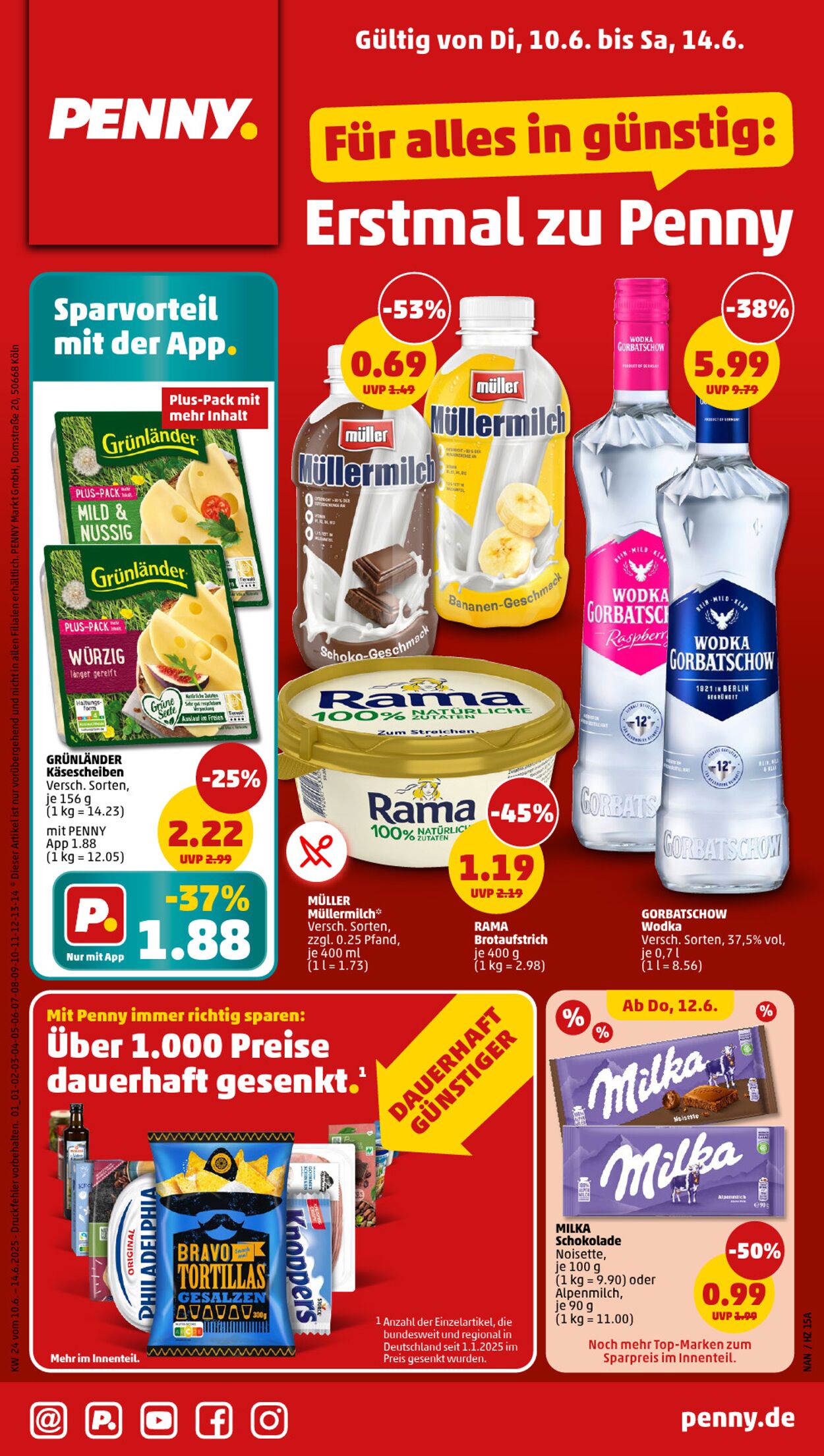 Prospekt Penny 09.06.2025 - 14.06.2025