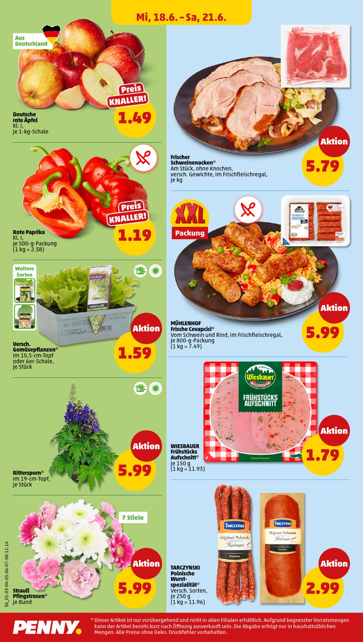 Prospekt Penny 16.06.2025 - 21.06.2025