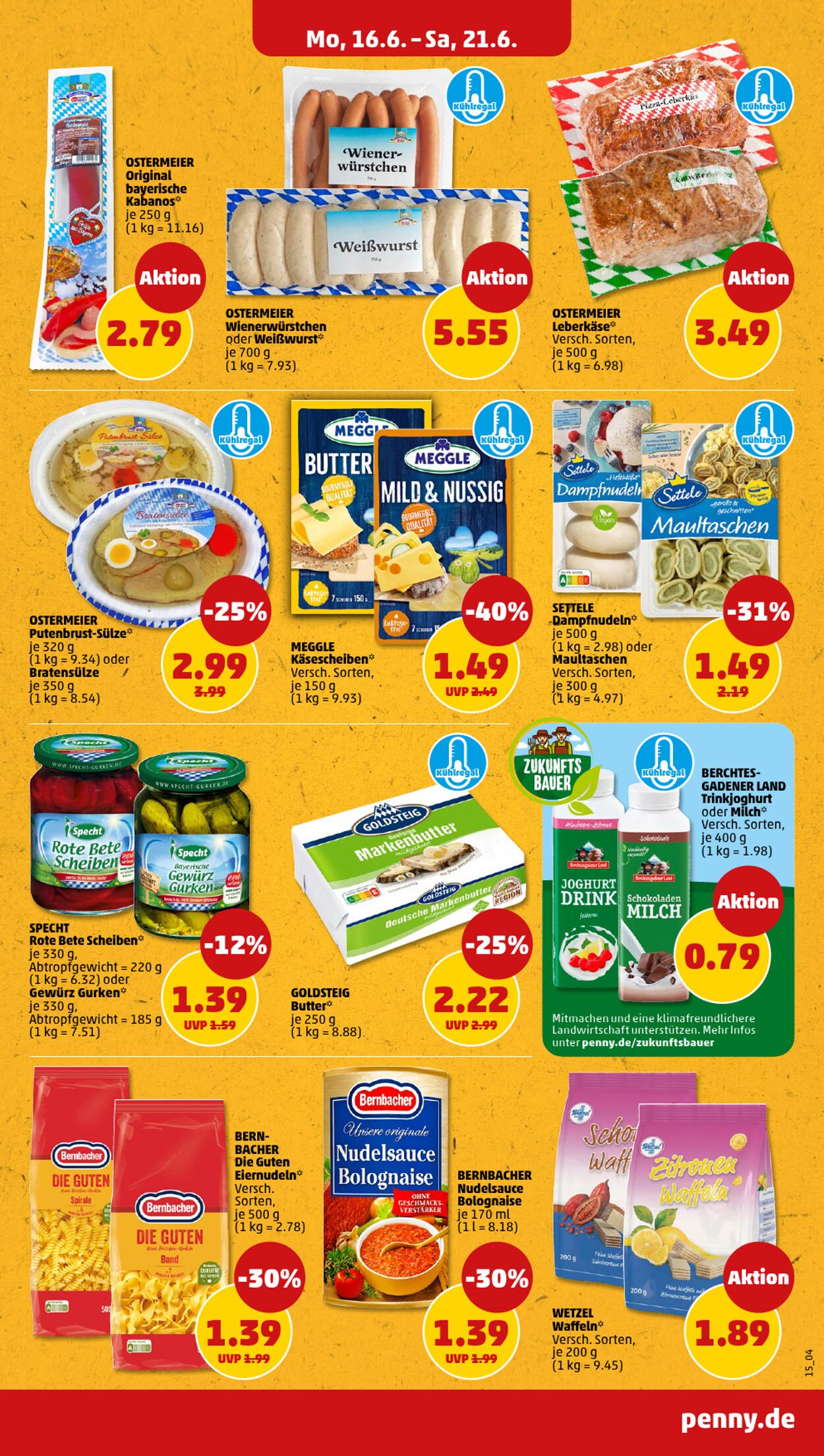 Prospekt Penny 16.06.2025 - 21.06.2025