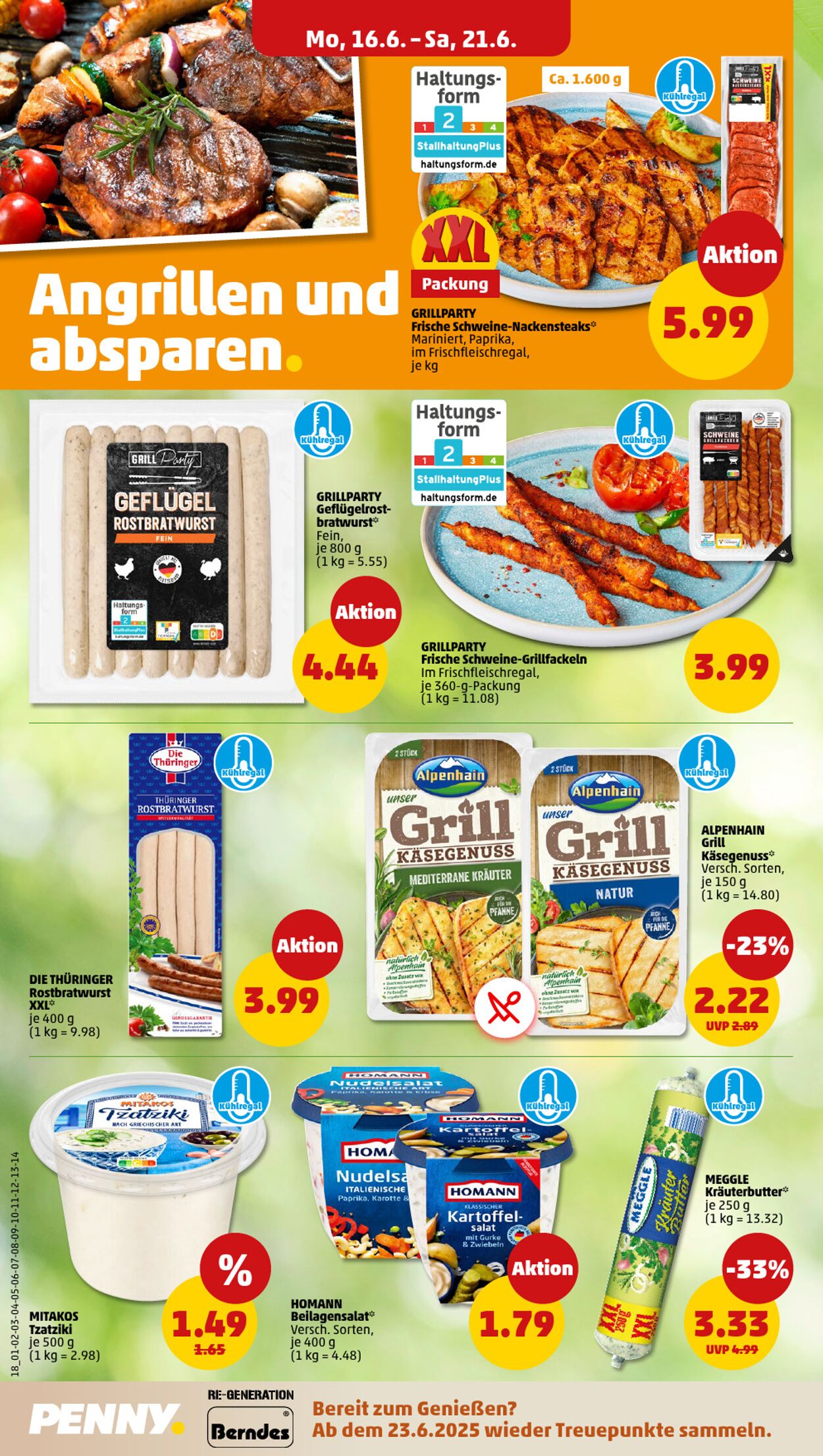 Prospekt Penny 16.06.2025 - 21.06.2025