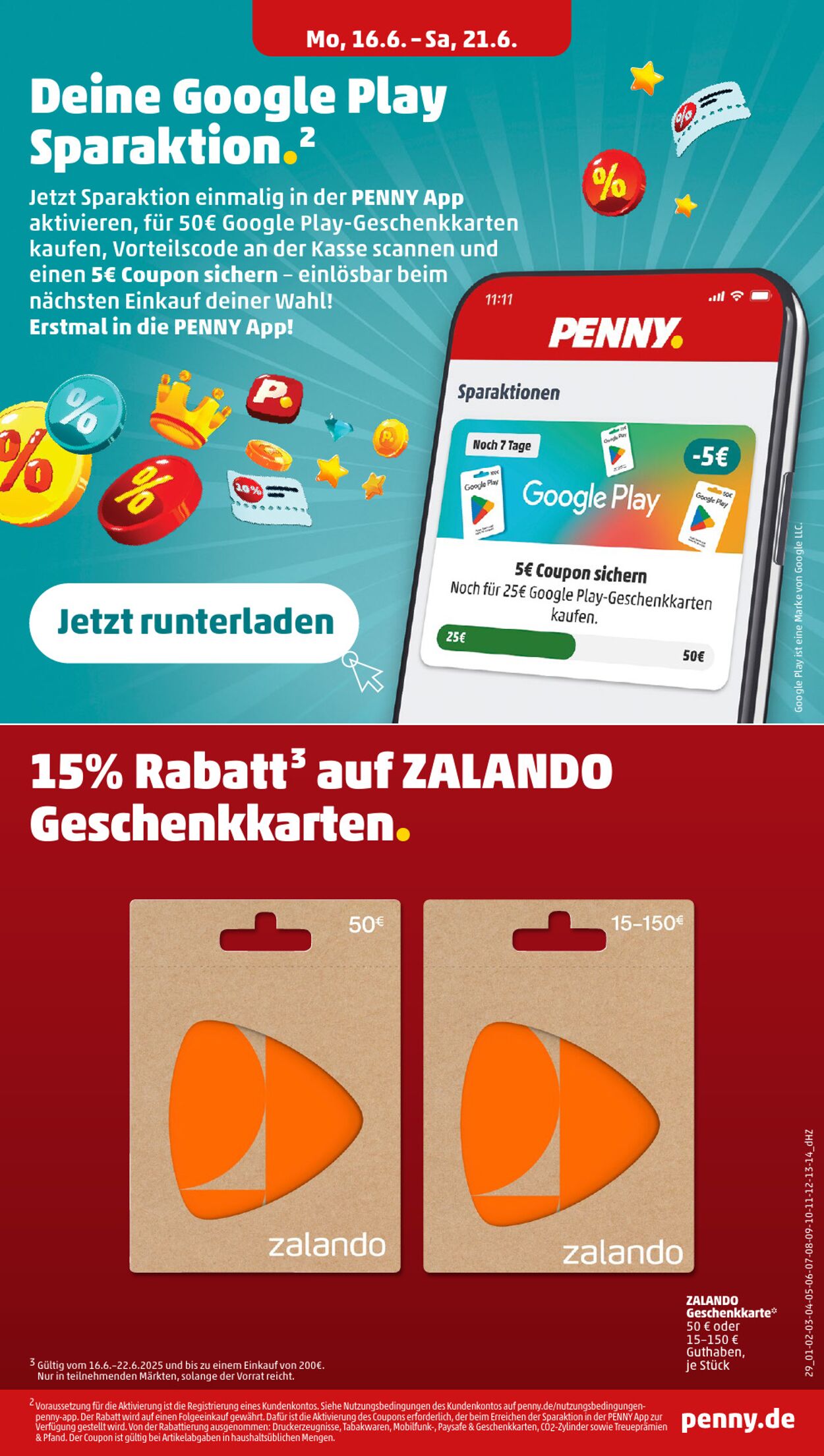 Prospekt Penny 16.06.2025 - 21.06.2025