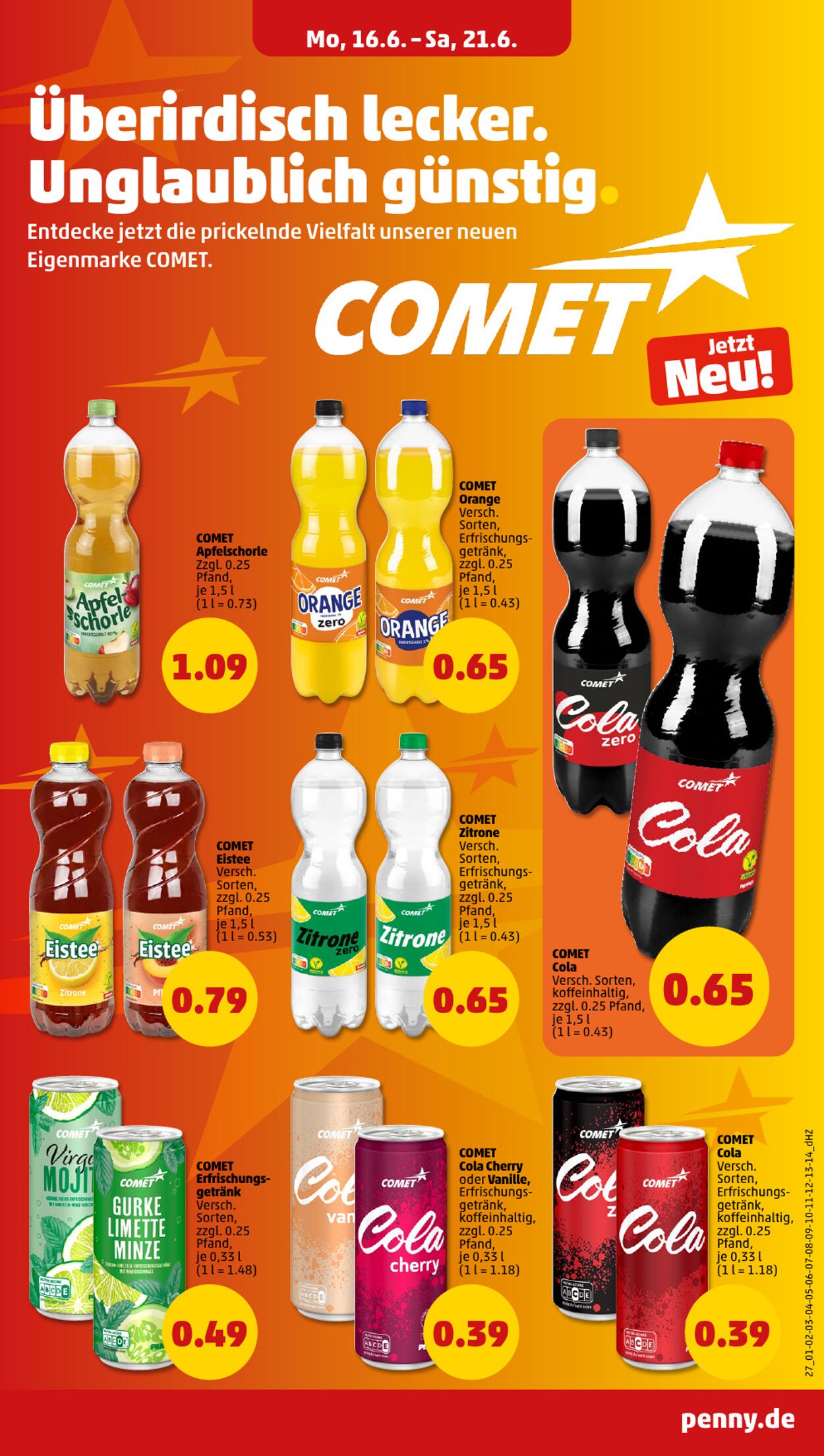 Prospekt Penny 16.06.2025 - 21.06.2025