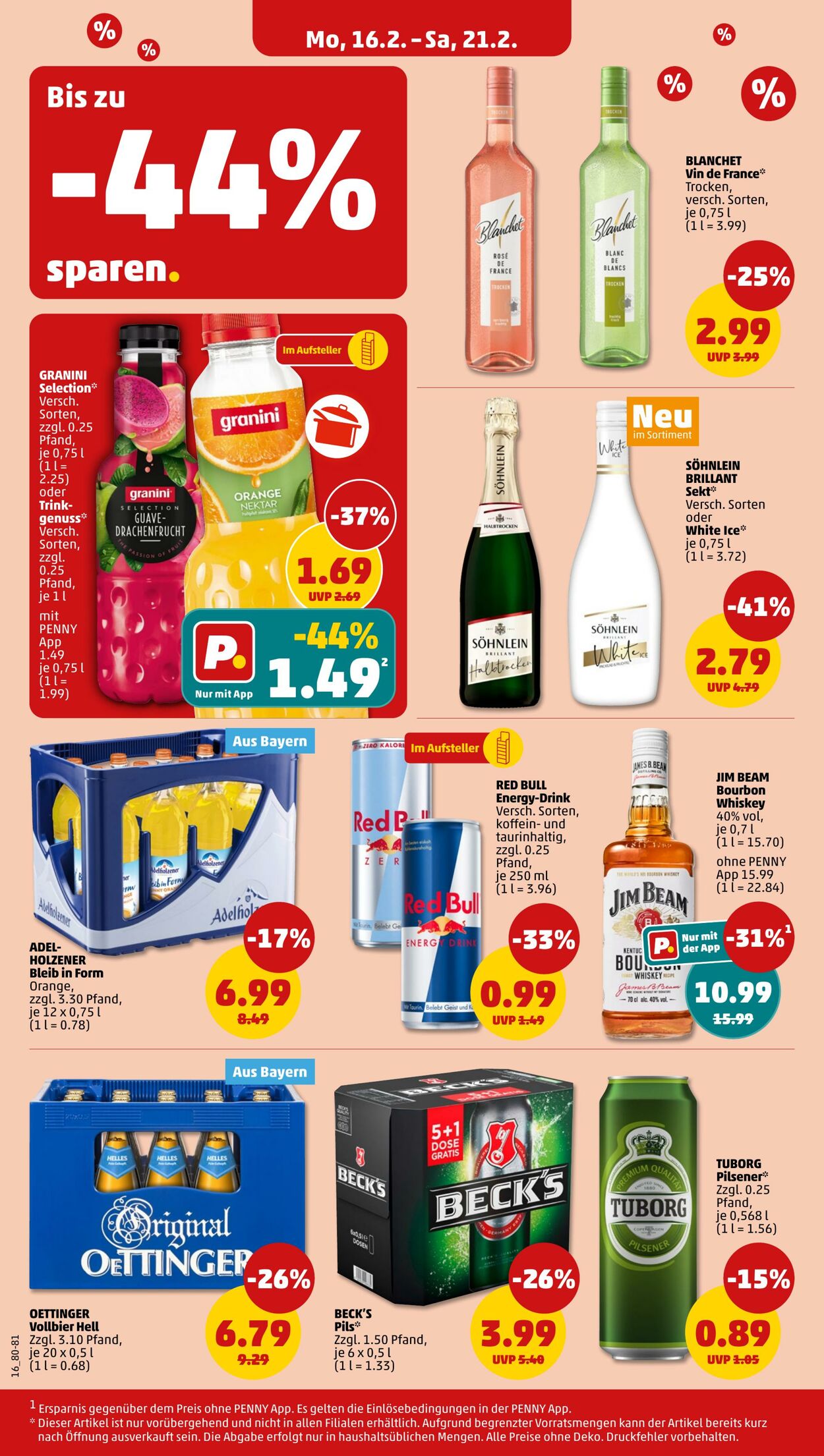 Prospekt Penny 16.02.2026 - 21.02.2026