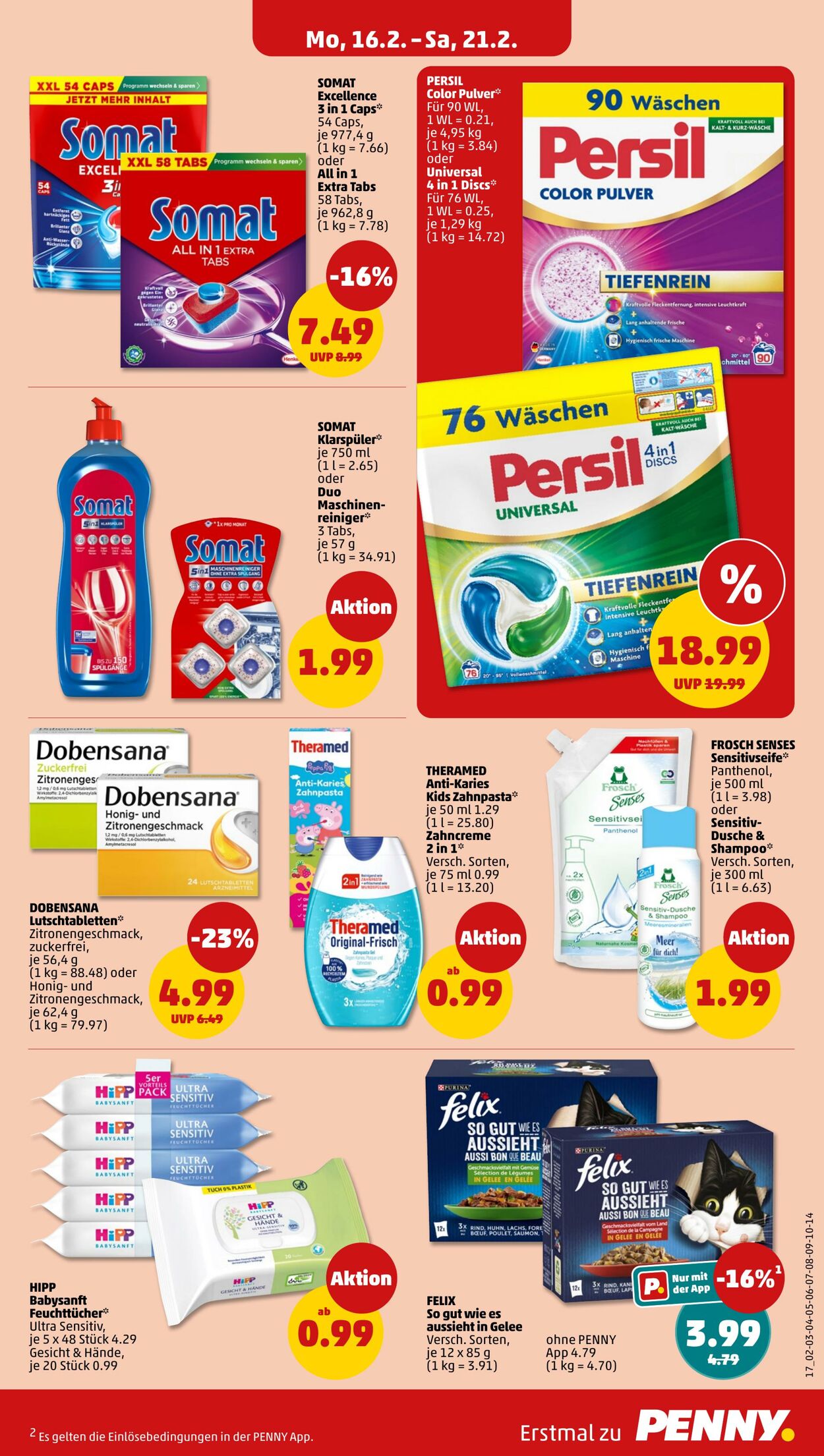 Prospekt Penny 16.02.2026 - 21.02.2026