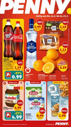 Prospekt Penny 16.02.2026 - 21.02.2026